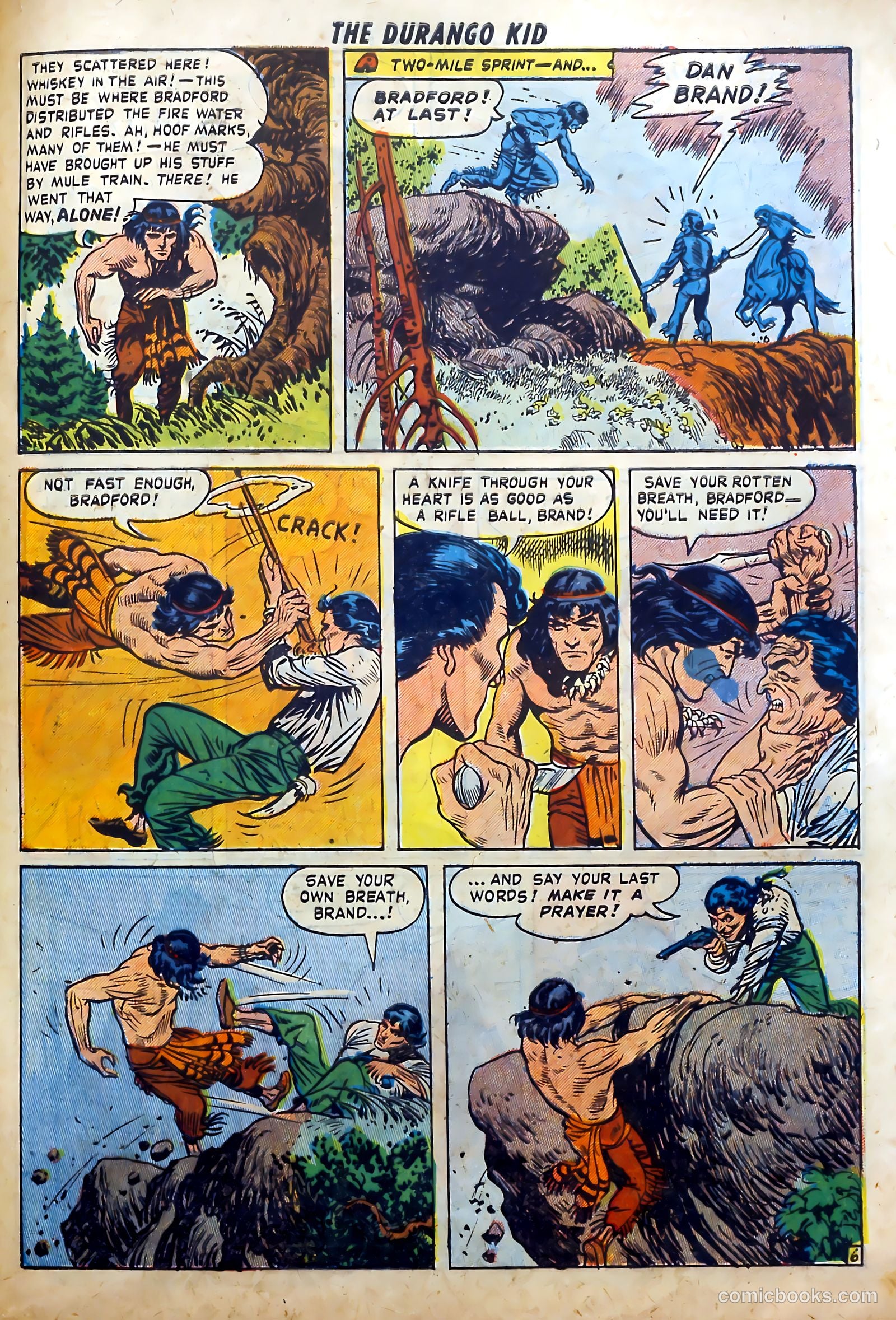 Durango Kid #1 (1955) — page 33 of 36