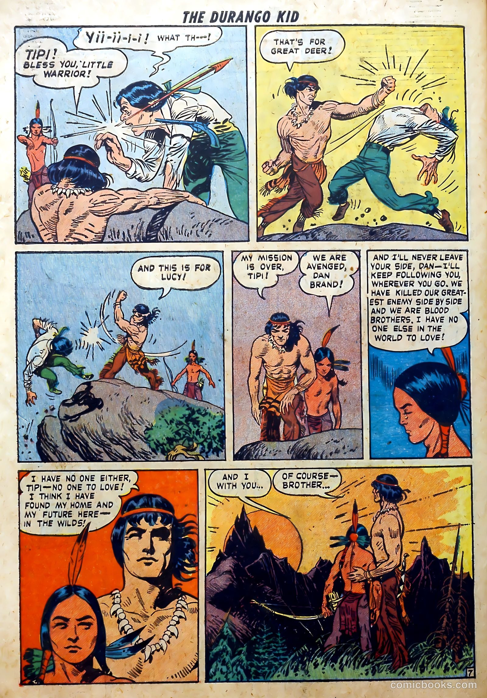 Durango Kid #1 (1955) — page 34 of 36