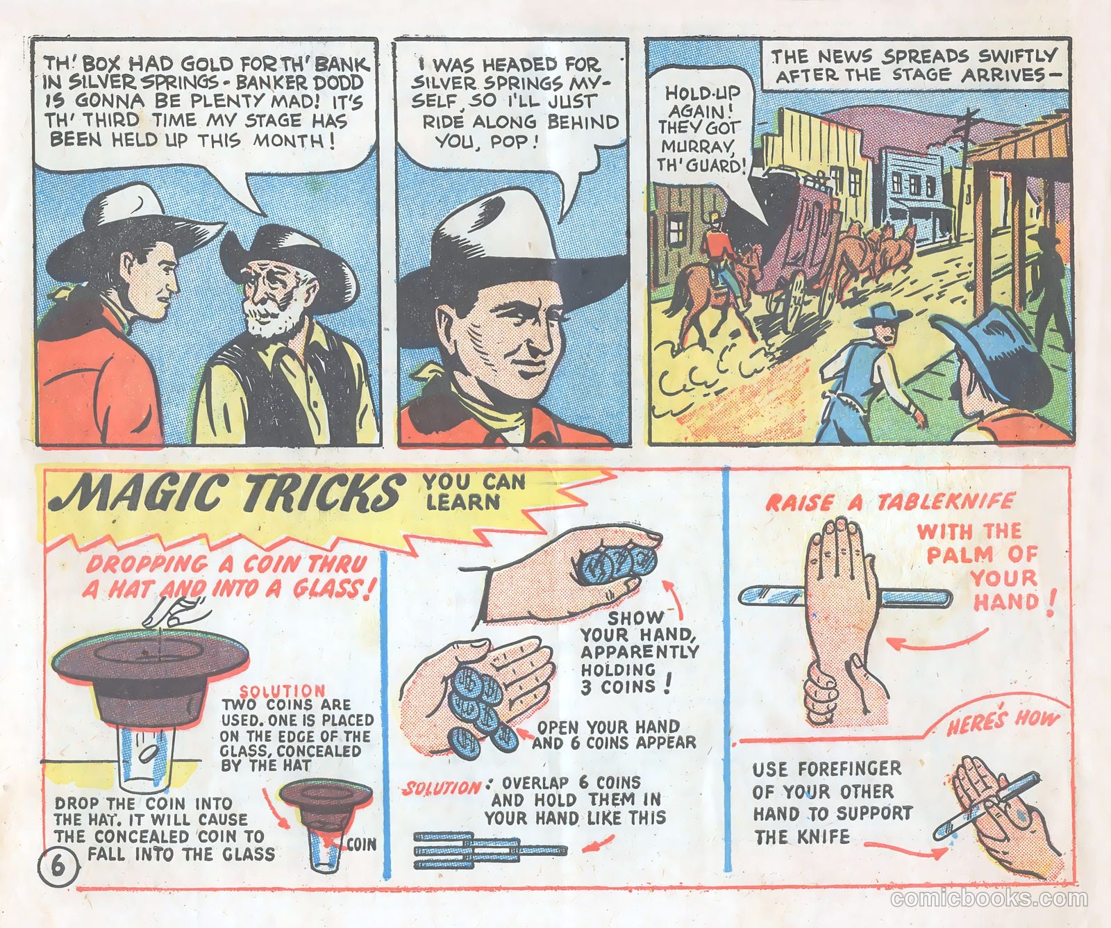 Gene Autry Adventure Comics and Play-Fun Book #[nn] (1947) — page 6 of 33