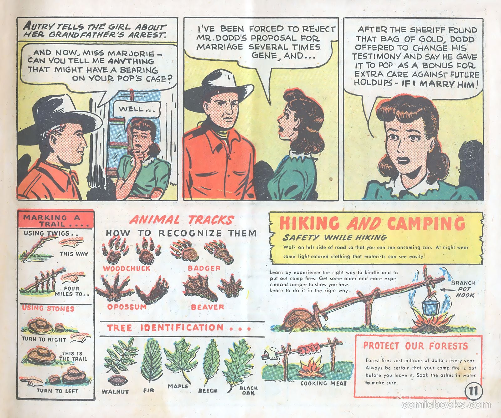 Gene Autry Adventure Comics and Play-Fun Book #[nn] (1947) — page 11 of 33