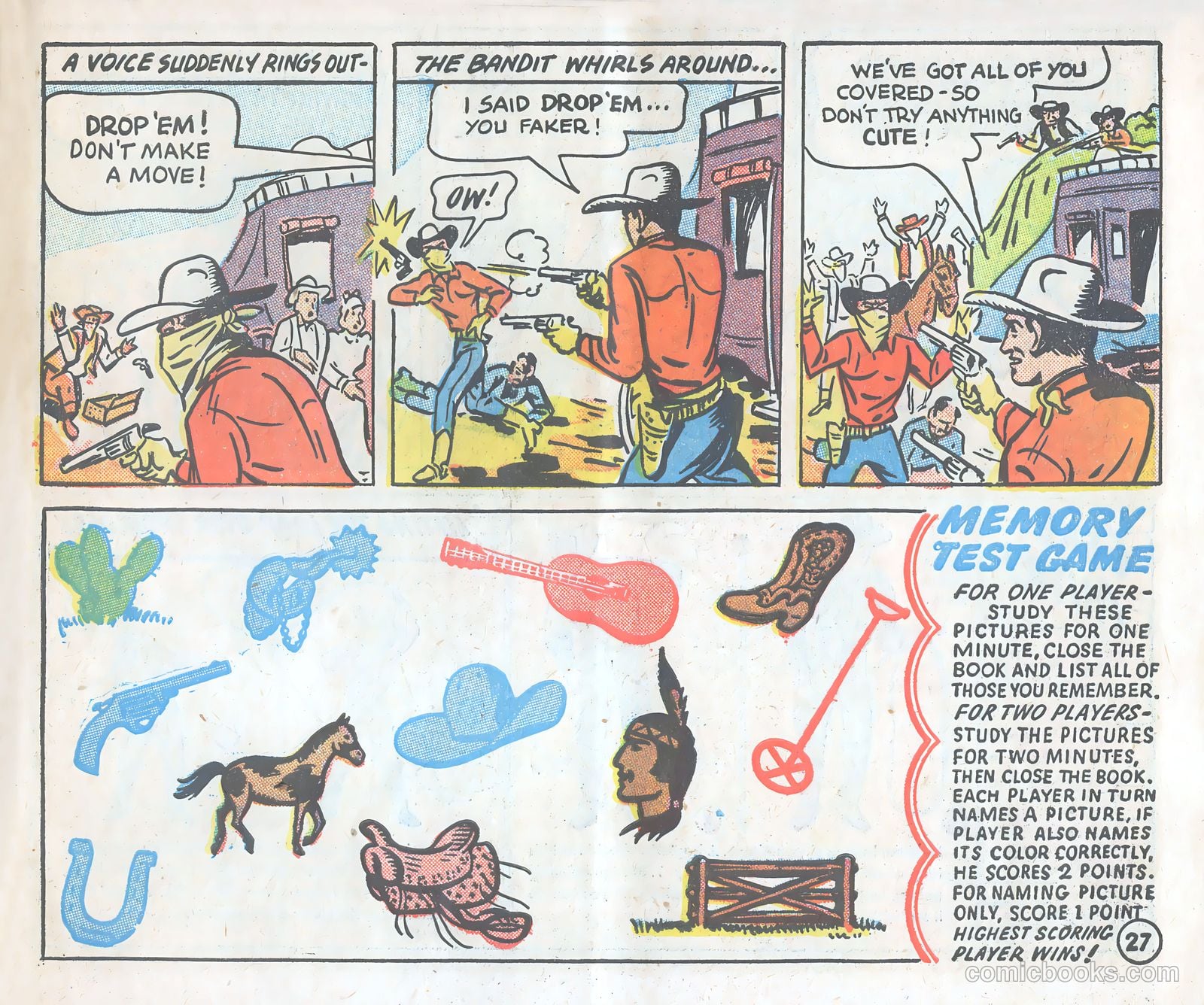 Gene Autry Adventure Comics and Play-Fun Book #[nn] (1947) — page 27 of 33