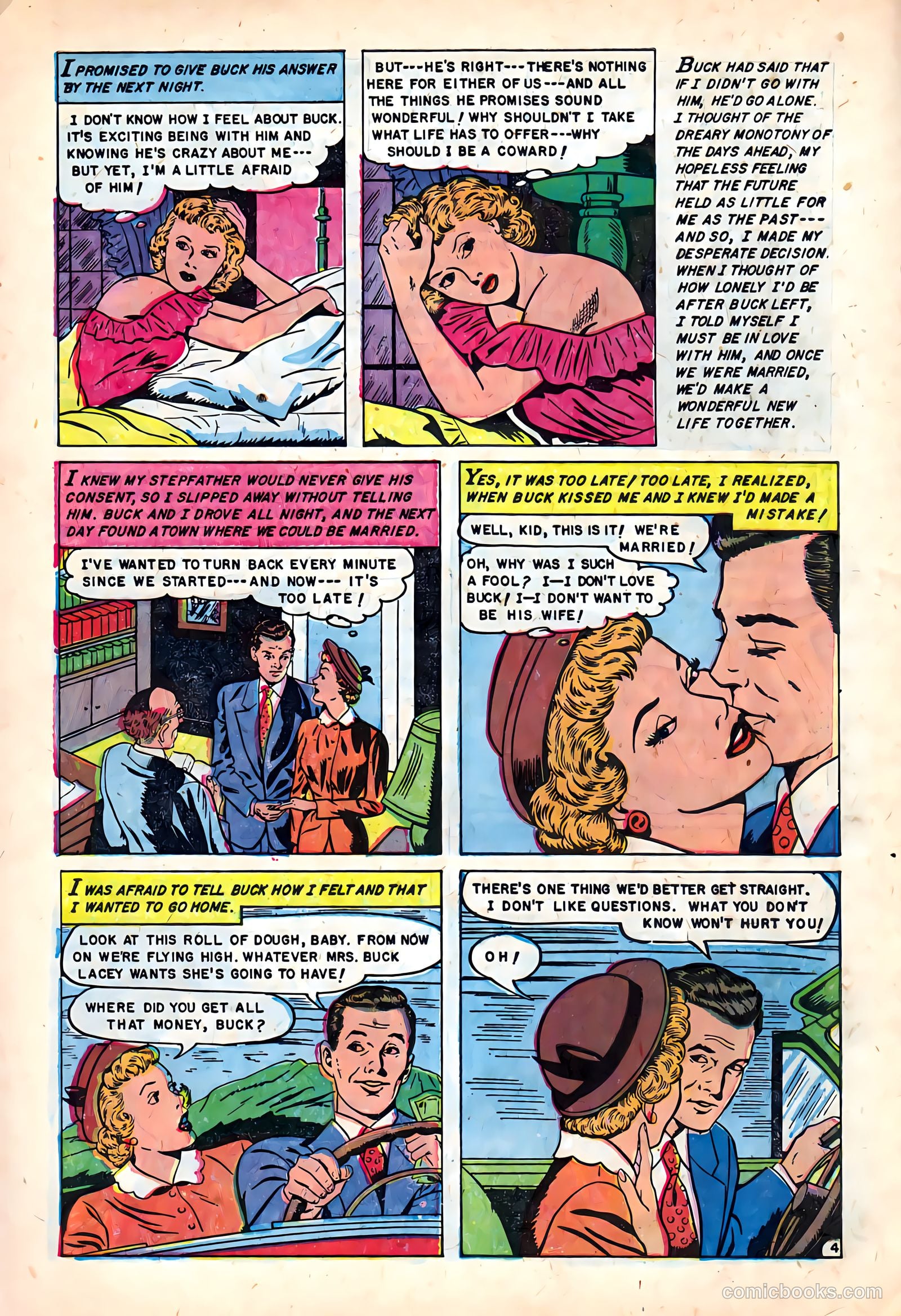 Complete Love Magazine #174 (1951) — page 6 of 36