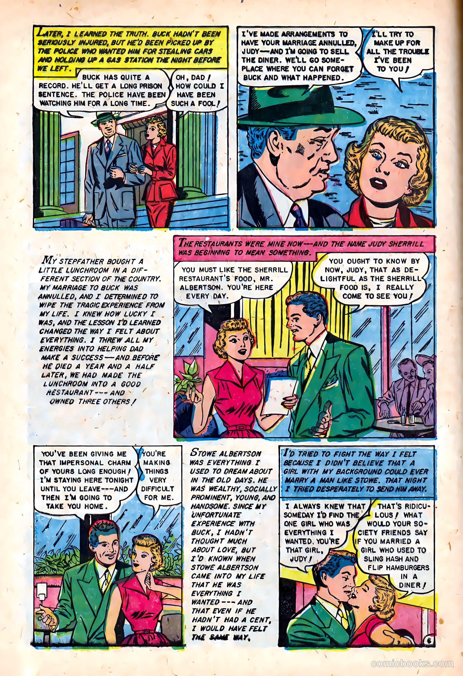 Complete Love Magazine #174 (1951) — page 8 of 36