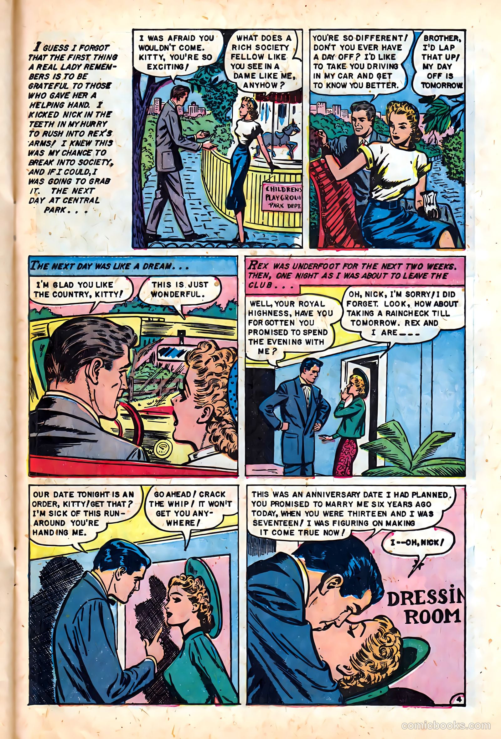 Complete Love Magazine #174 (1951) — page 21 of 36