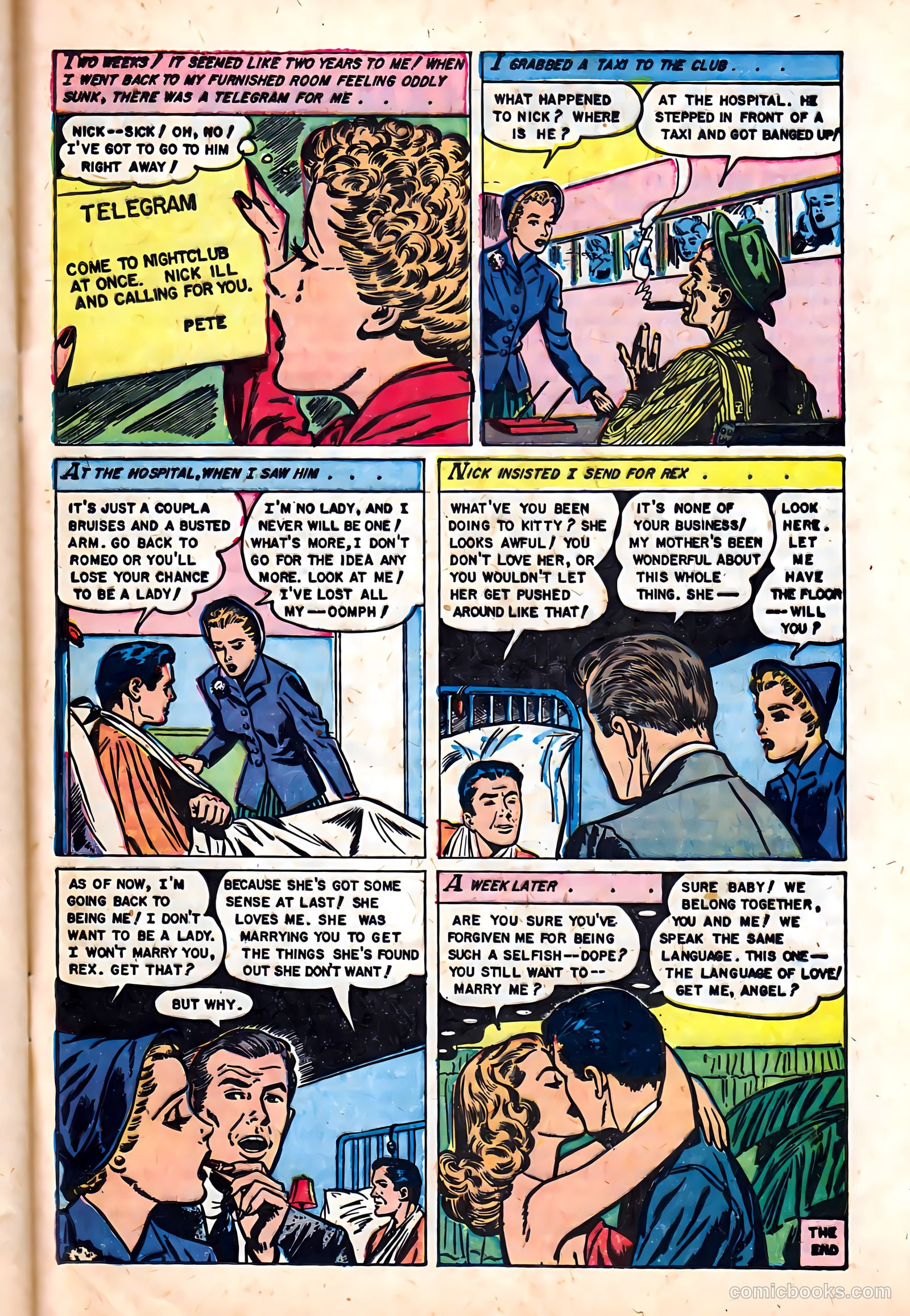 Complete Love Magazine #174 (1951) — page 25 of 36