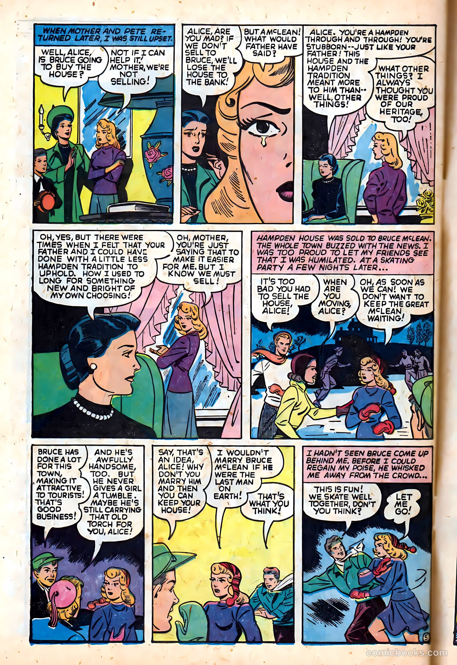Complete Love Magazine #174 (1951) — page 32 of 36