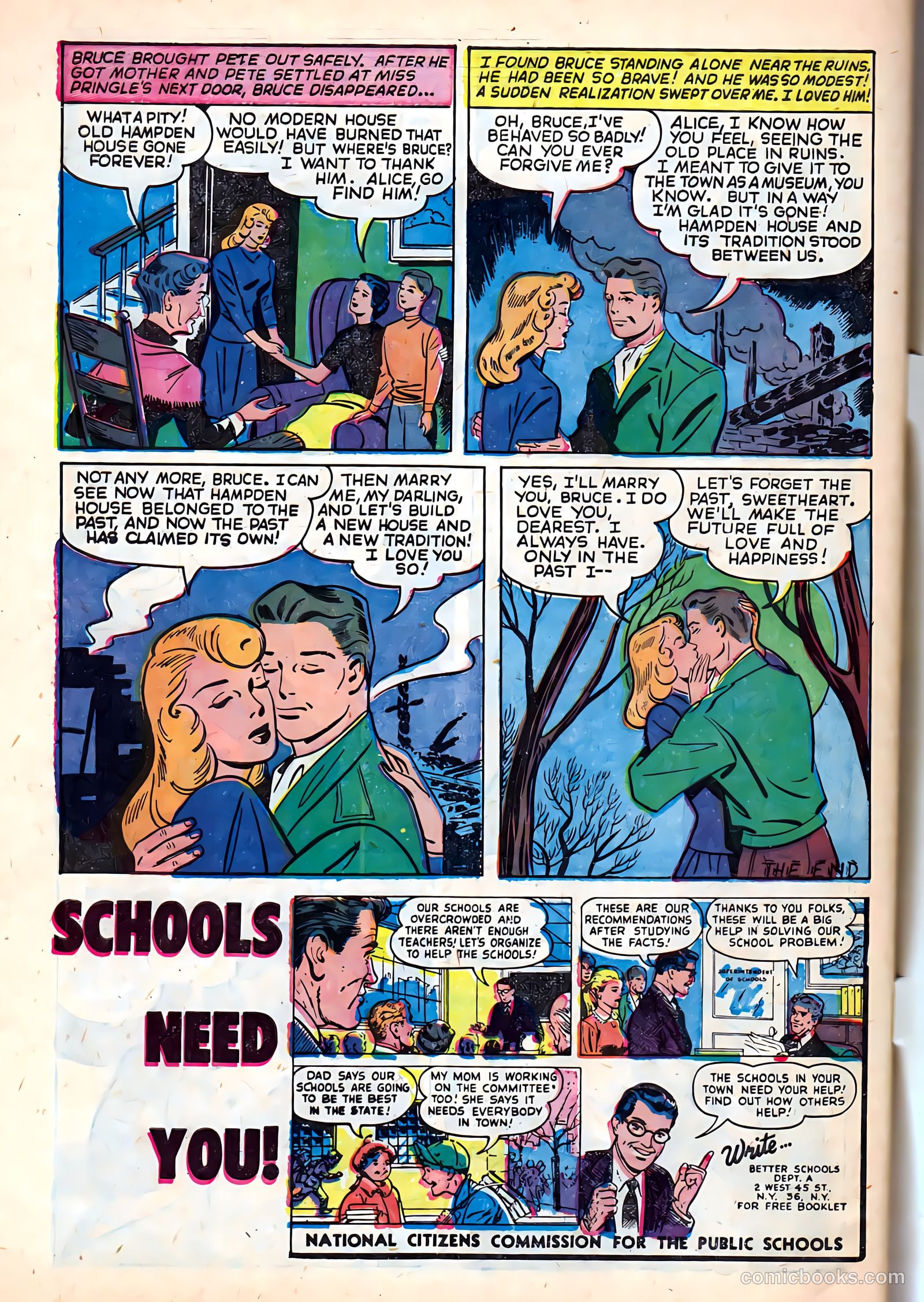 Complete Love Magazine #174 (1951) — page 34 of 36