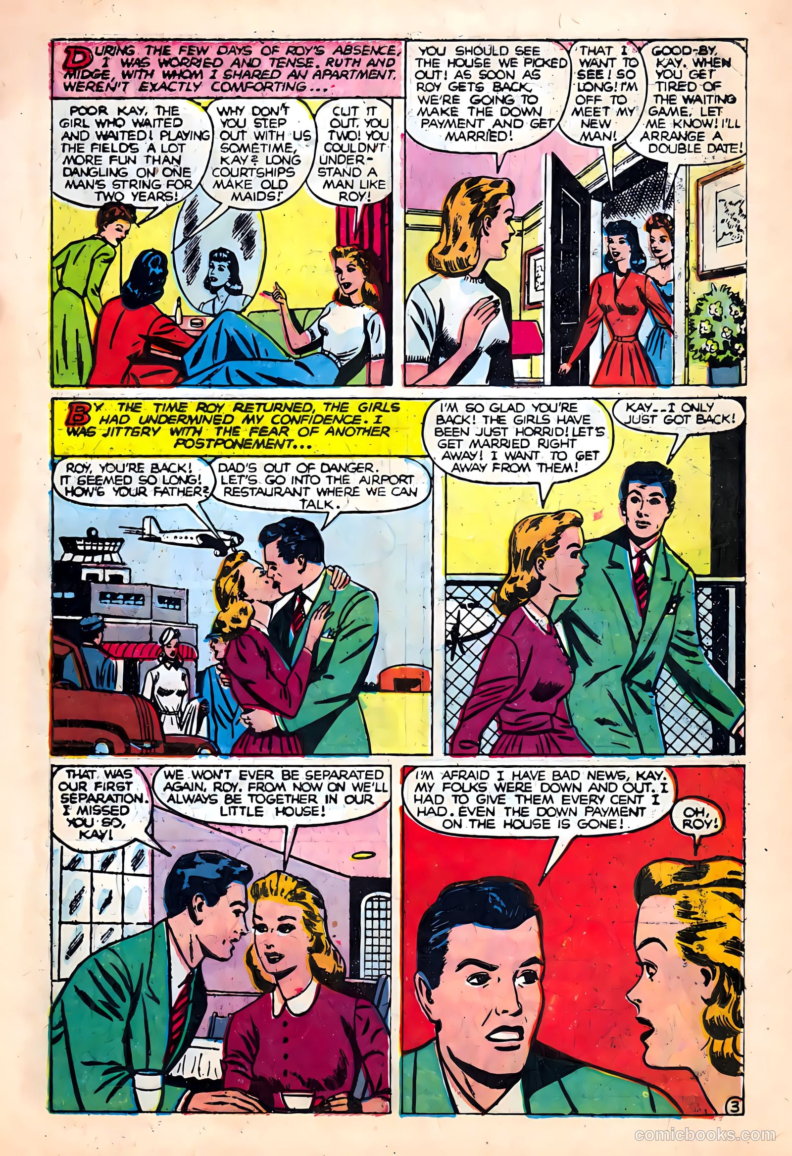 Complete Love Magazine #182 (1951) — page 5 of 36