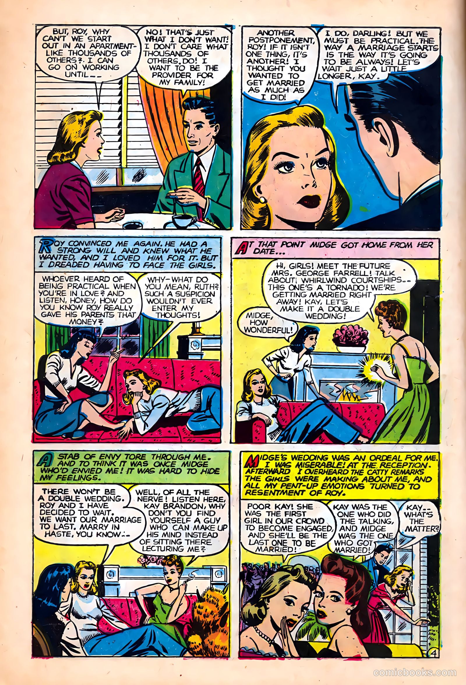 Complete Love Magazine #182 (1951) — page 6 of 36