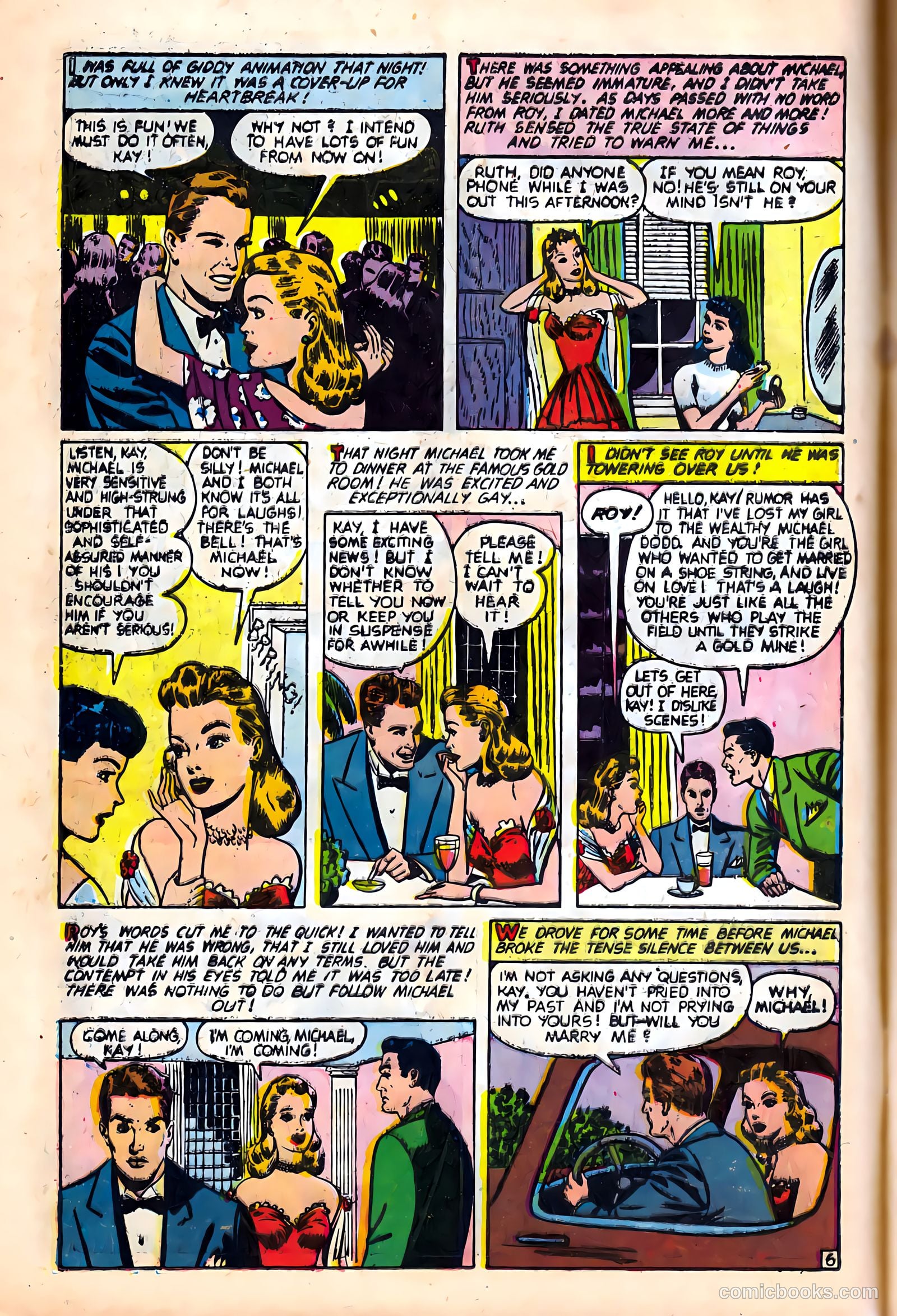 Complete Love Magazine #182 (1951) — page 8 of 36