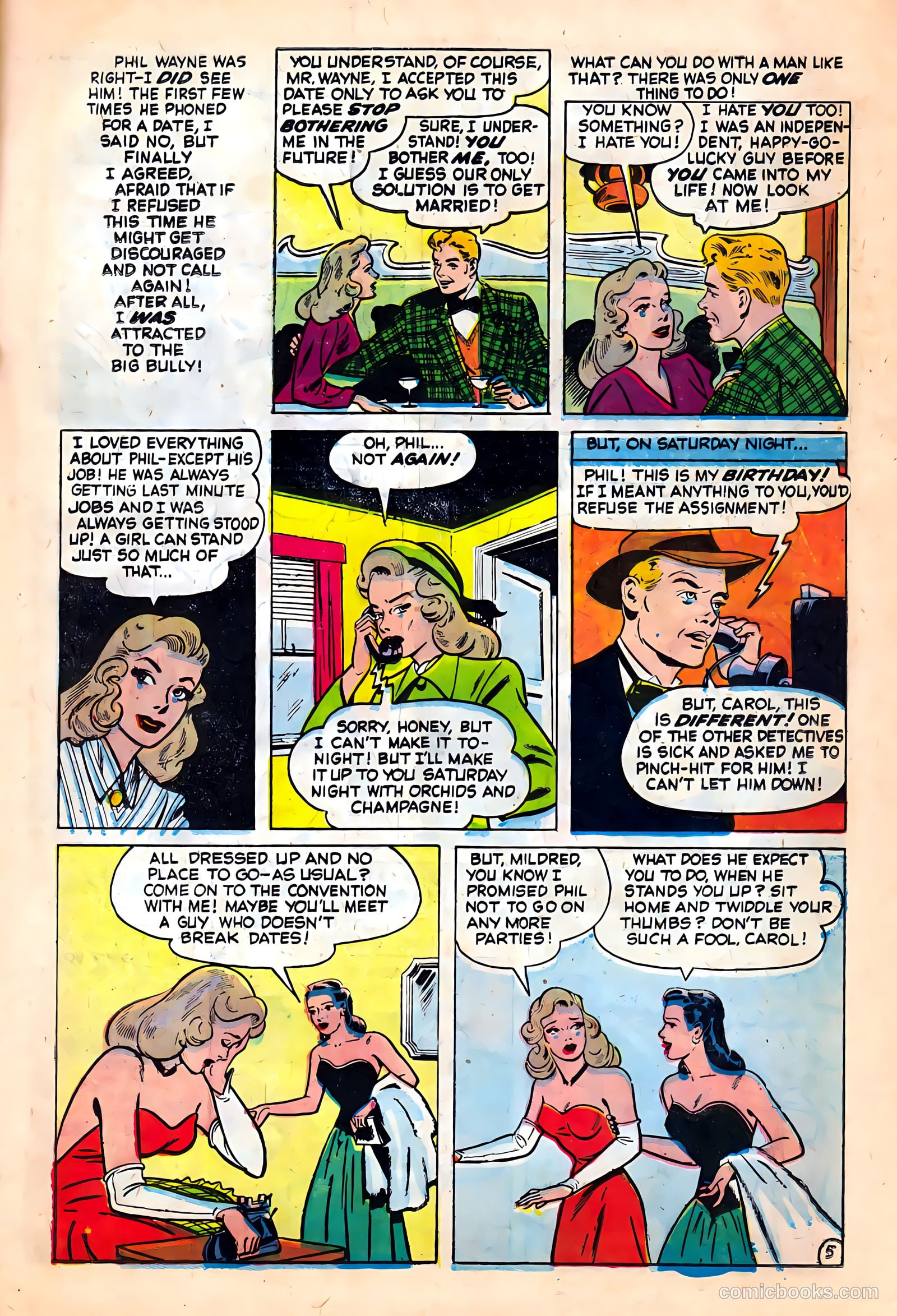 Complete Love Magazine #182 (1951) — page 15 of 36