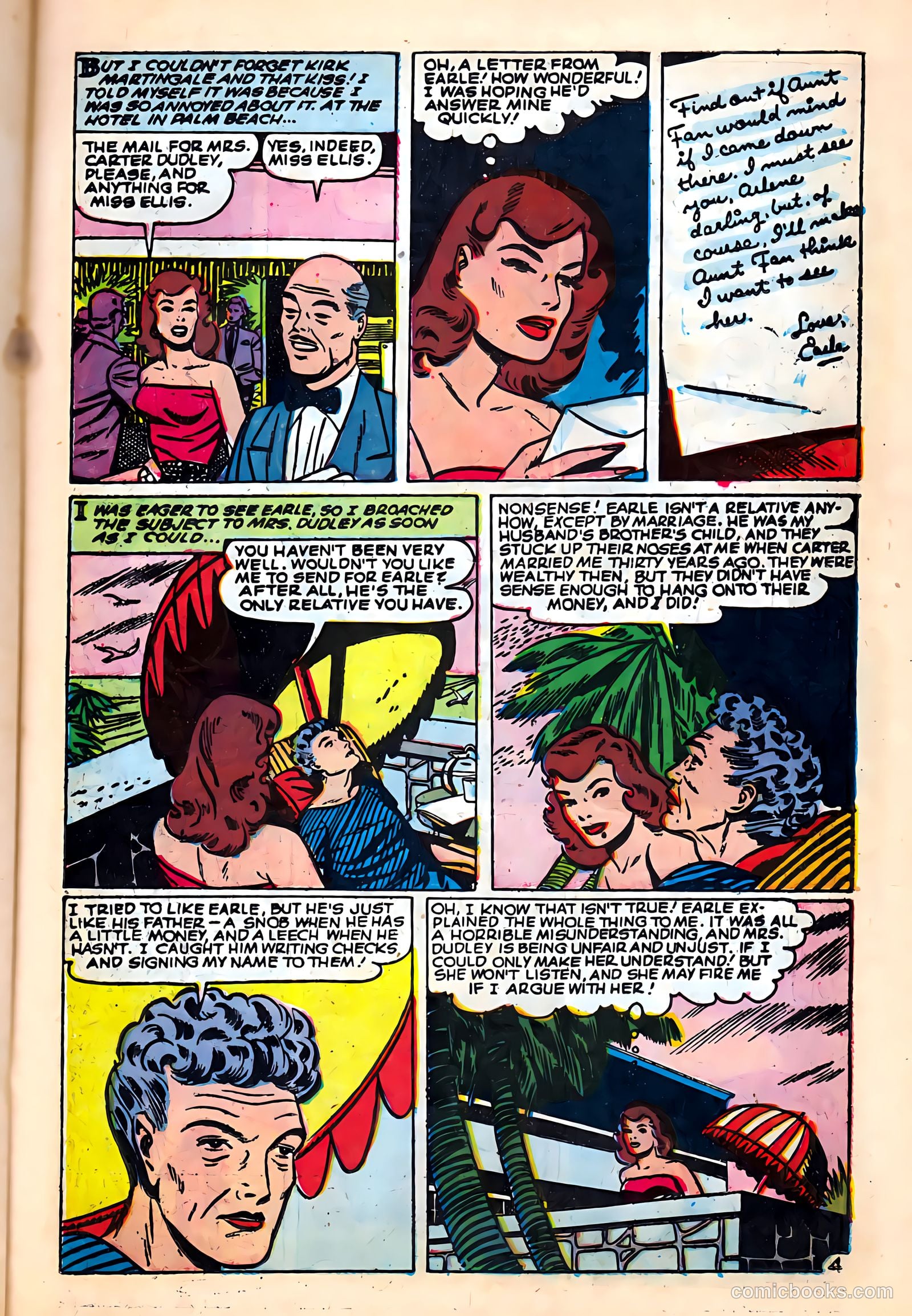 Complete Love Magazine #182 (1951) — page 21 of 36