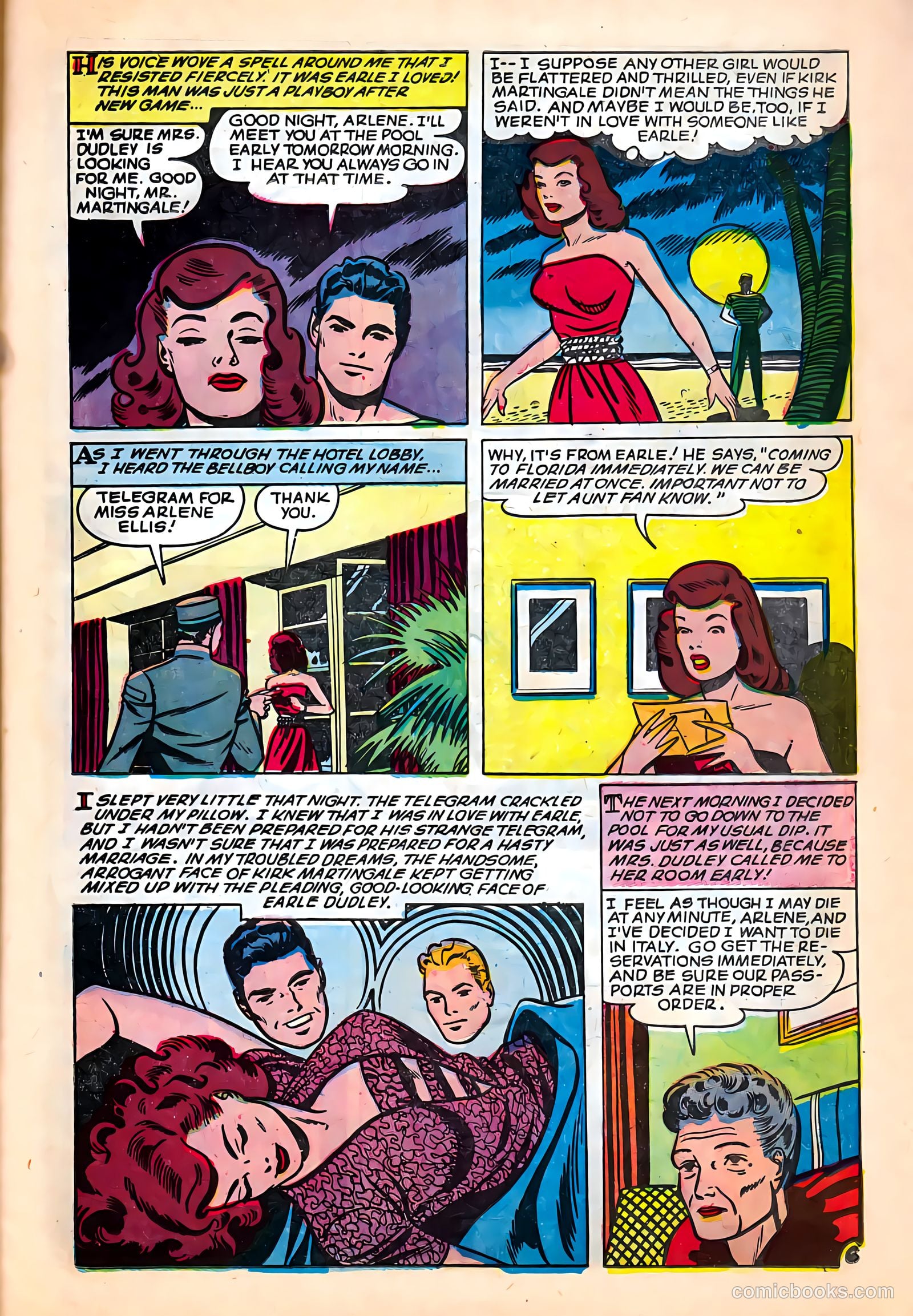 Complete Love Magazine #182 (1951) — page 23 of 36