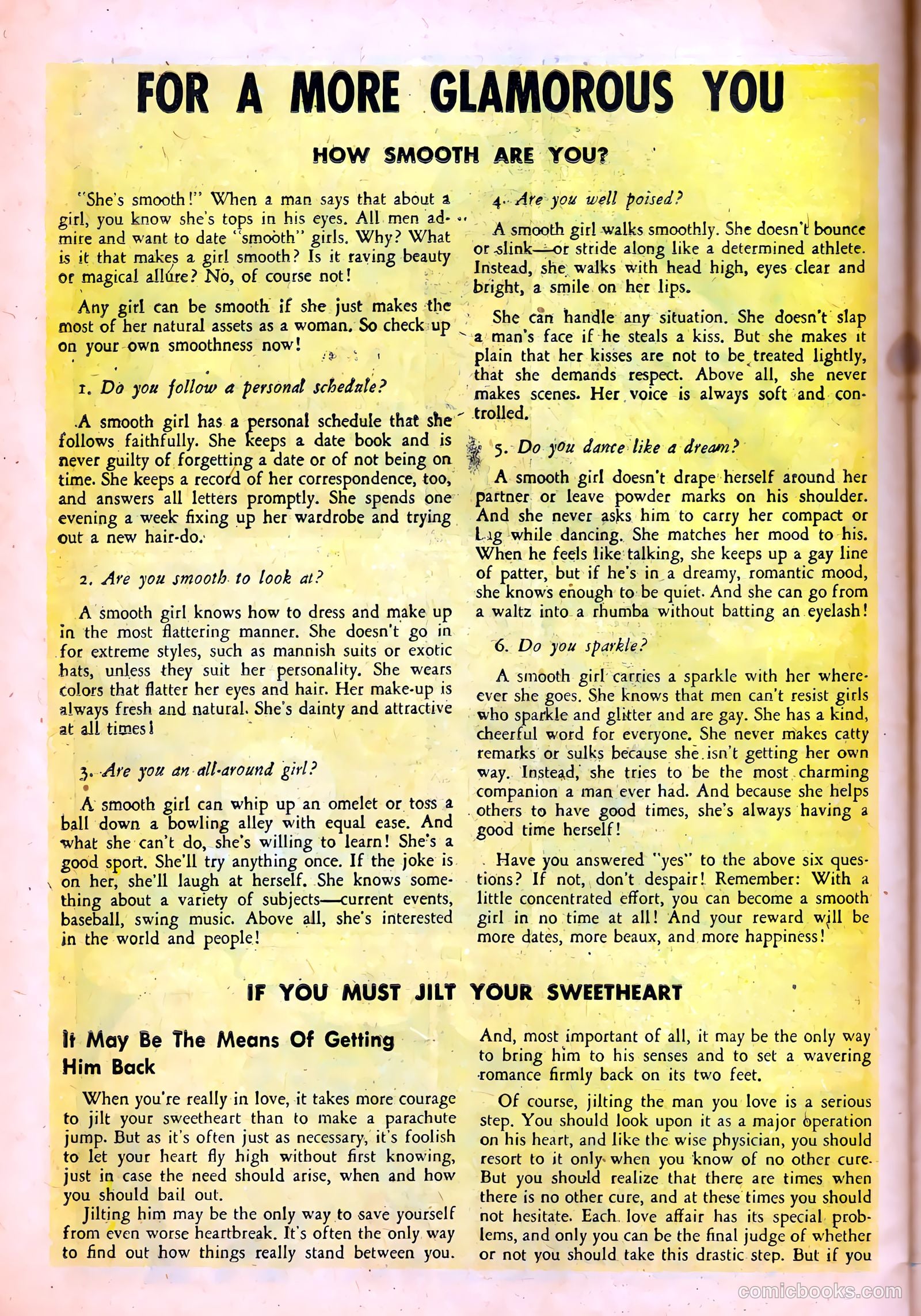 Complete Love Magazine #182 (1951) — page 26 of 36