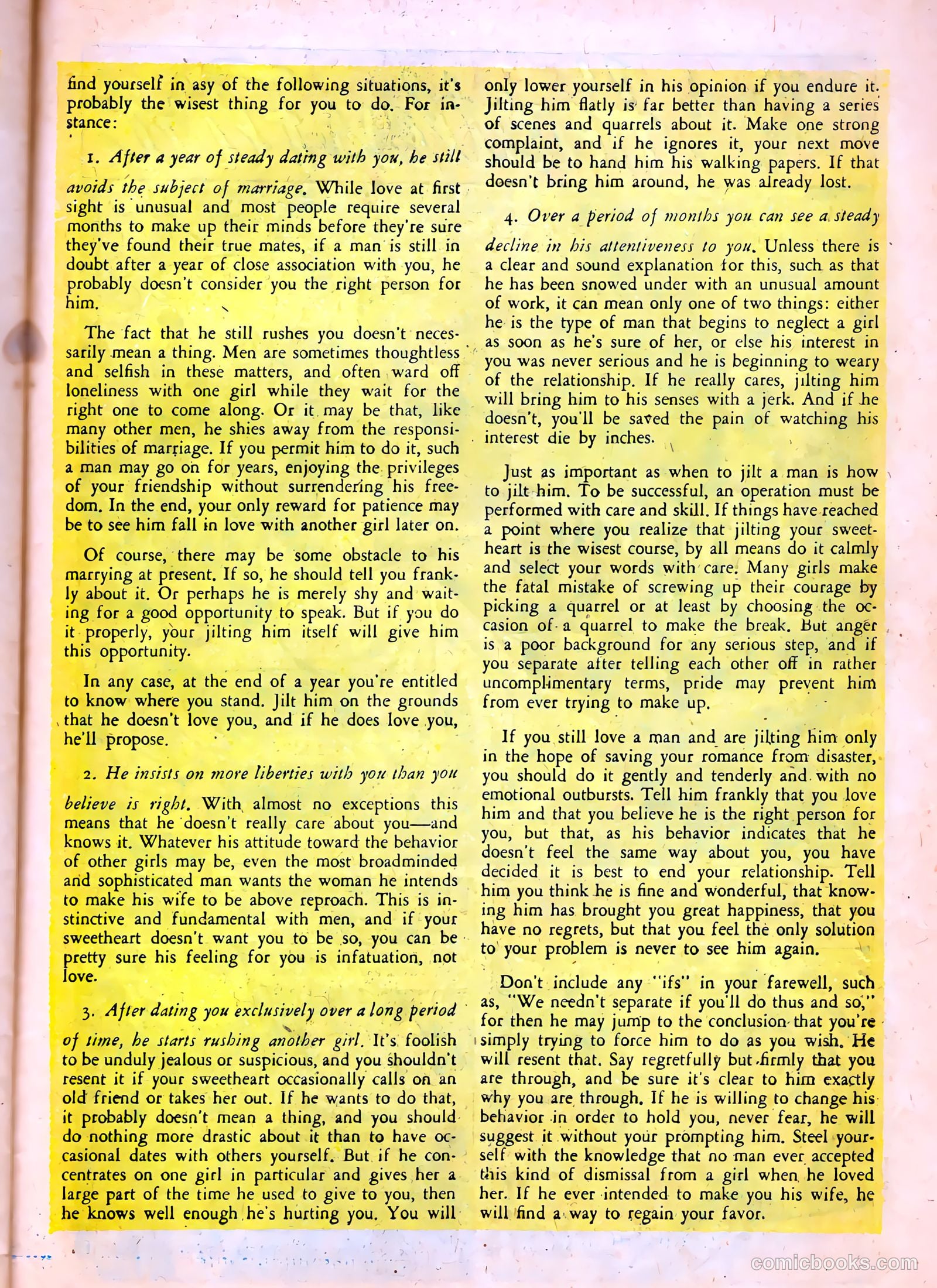 Complete Love Magazine #182 (1951) — page 27 of 36