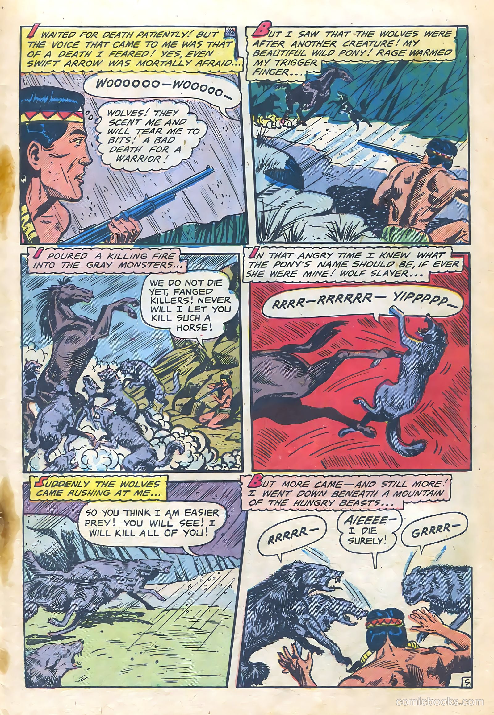 The Lone Rider #12 (1950) — page 31 of 36