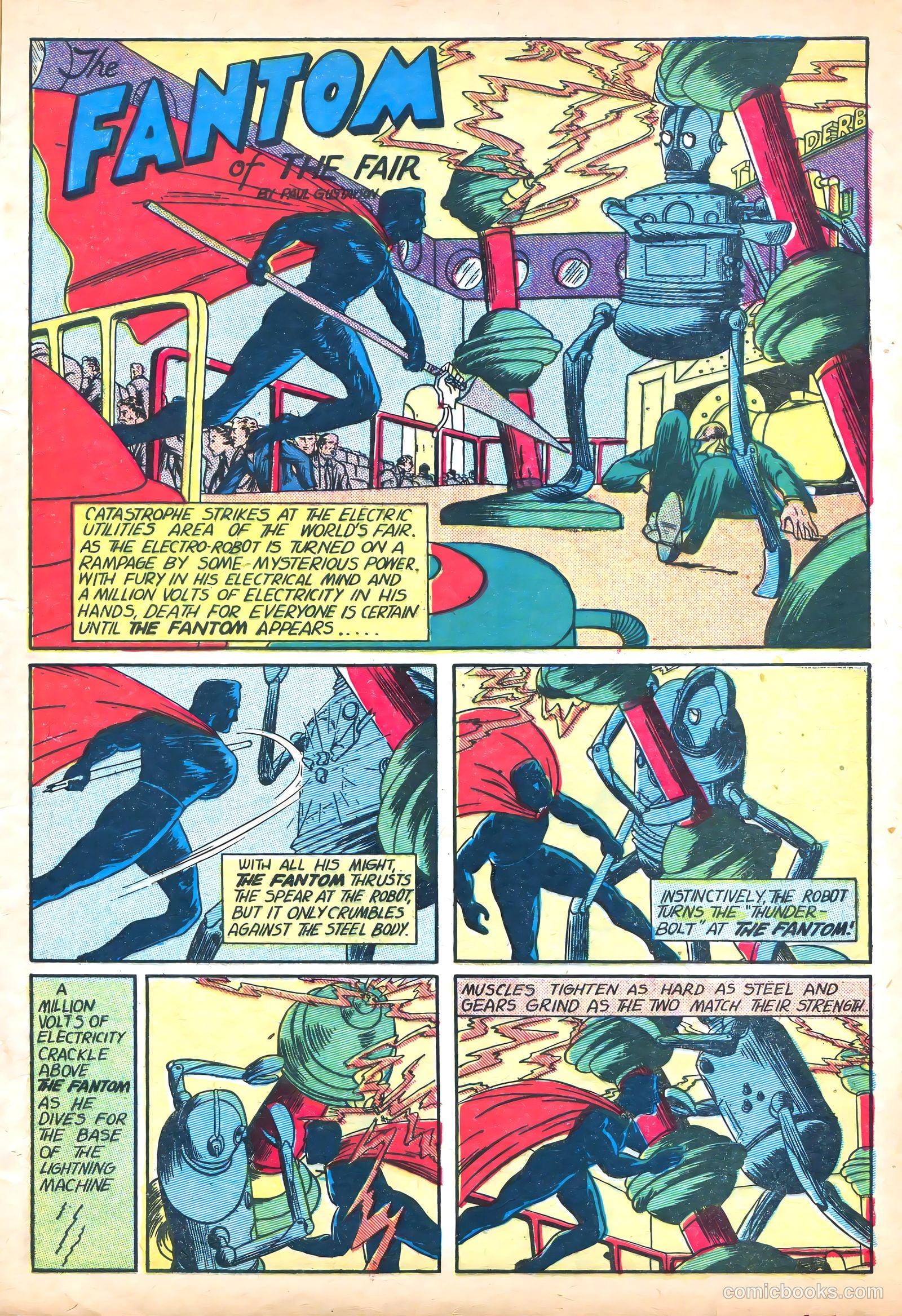 Amazing Mystery Funnies #15 (1938) — page 2 of 48