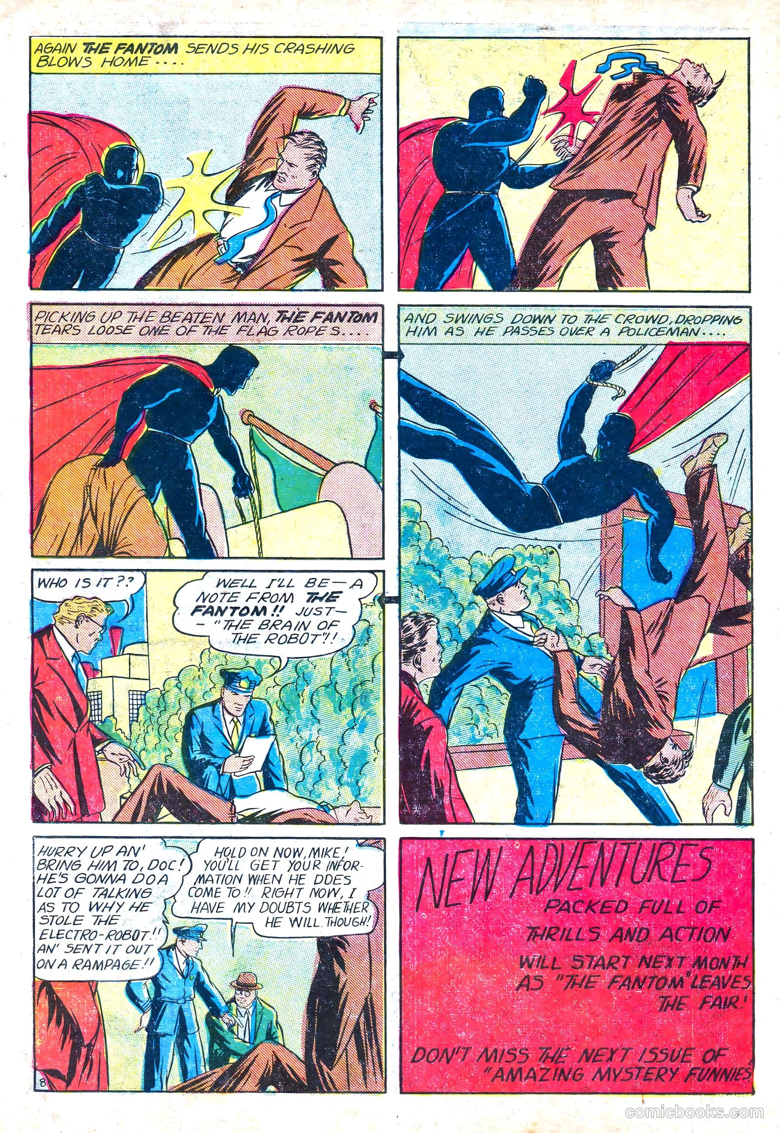 Amazing Mystery Funnies #15 (1938) — page 9 of 48