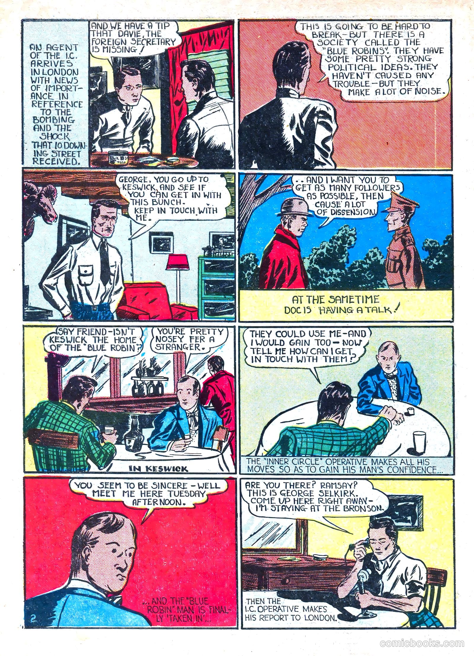 Amazing Mystery Funnies #15 (1938) — page 17 of 48