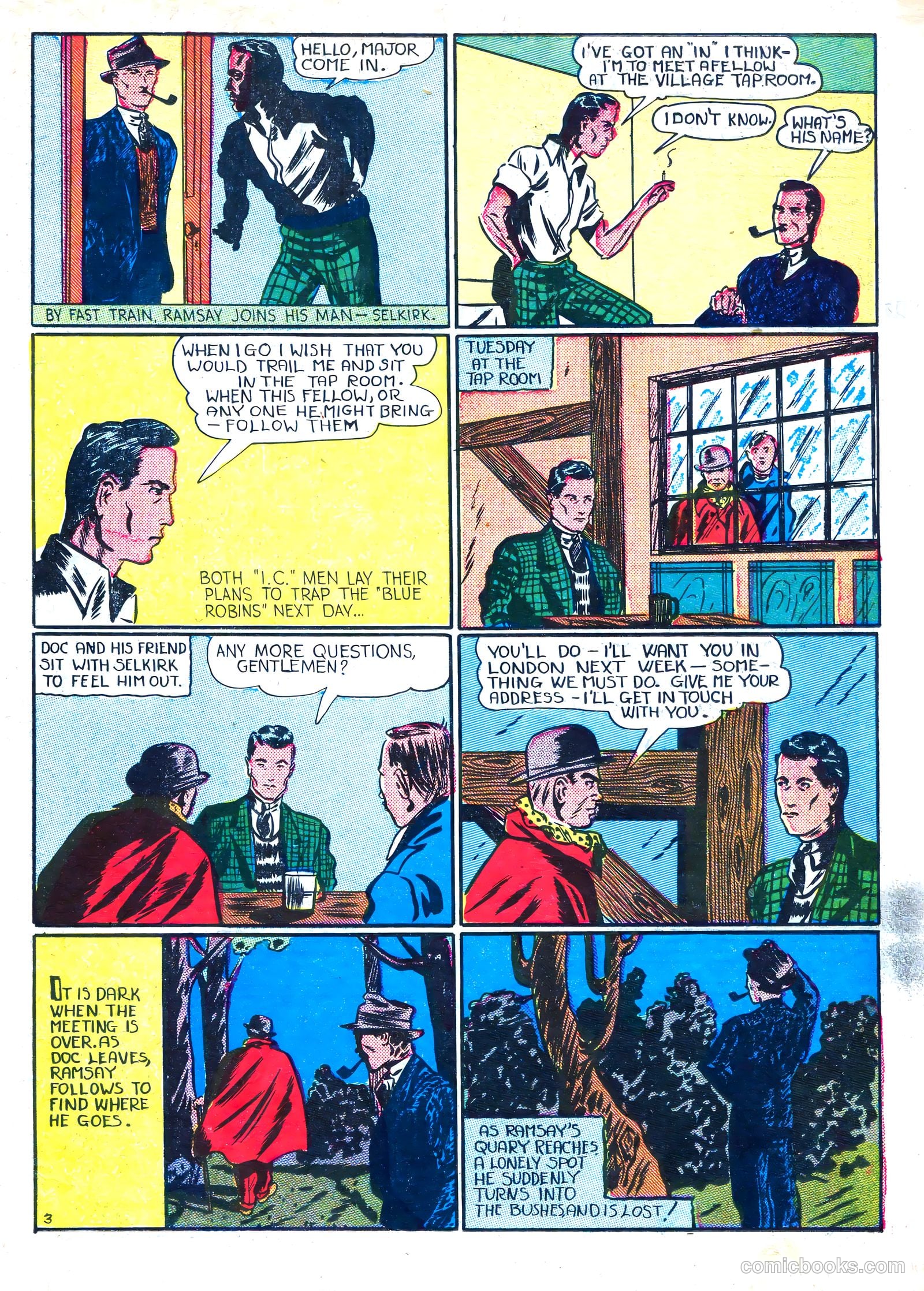 Amazing Mystery Funnies #15 (1938) — page 18 of 48