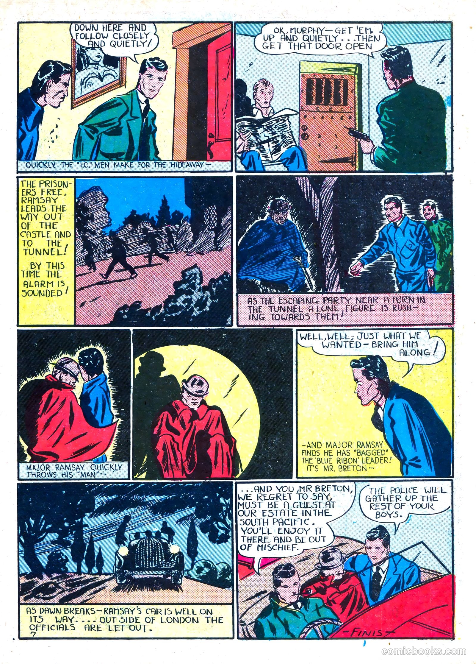 Amazing Mystery Funnies #15 (1938) — page 22 of 48