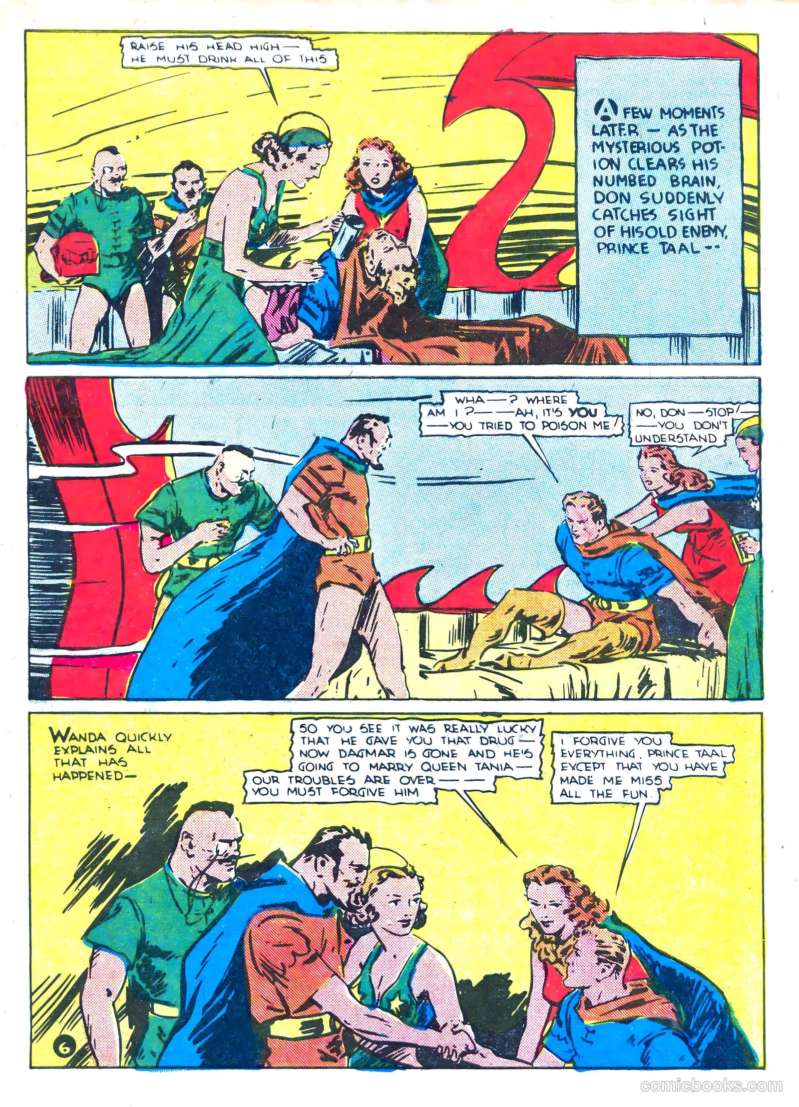 Amazing Mystery Funnies #15 (1938) — page 28 of 48