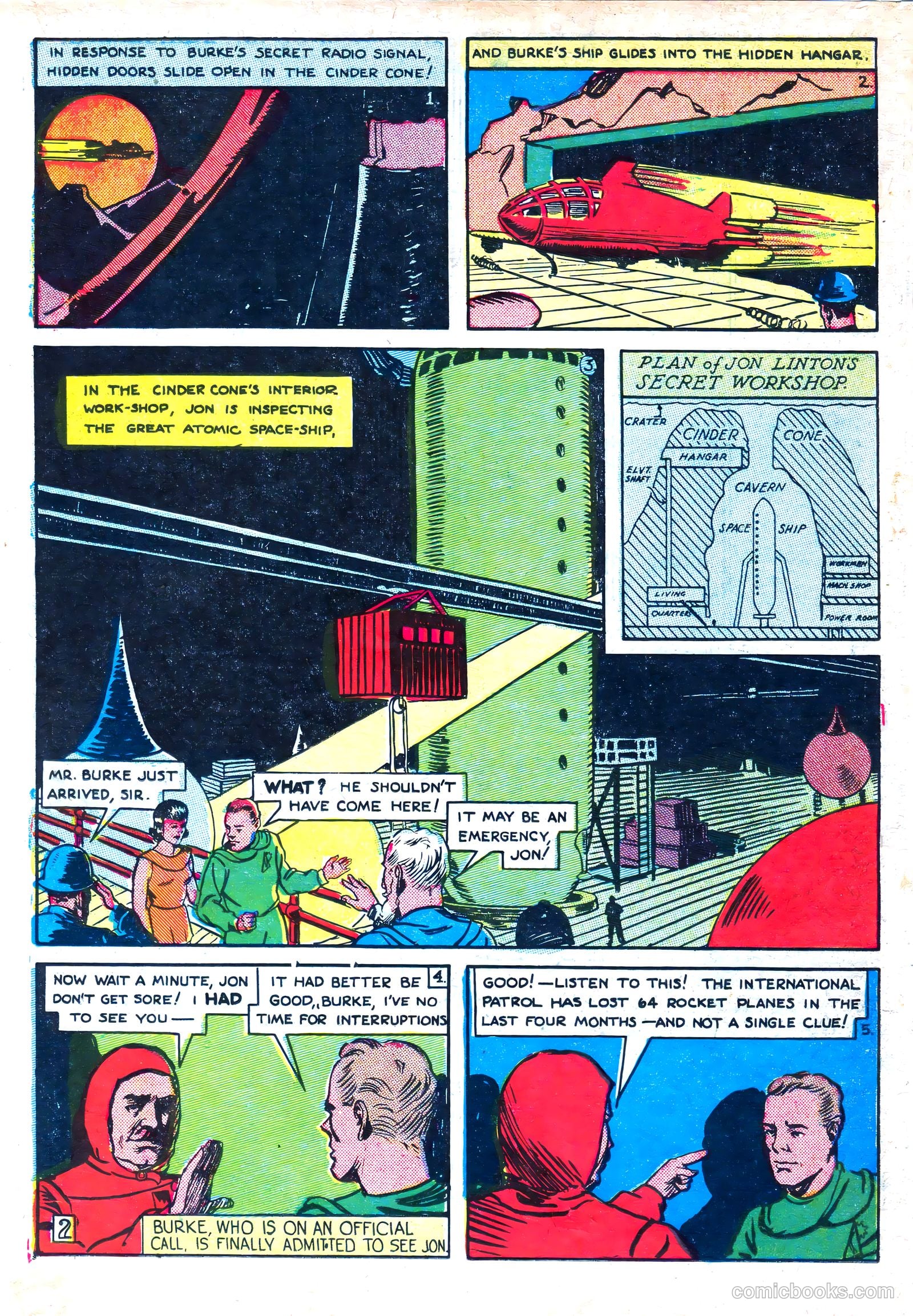 Amazing Mystery Funnies #15 (1938) — page 33 of 48