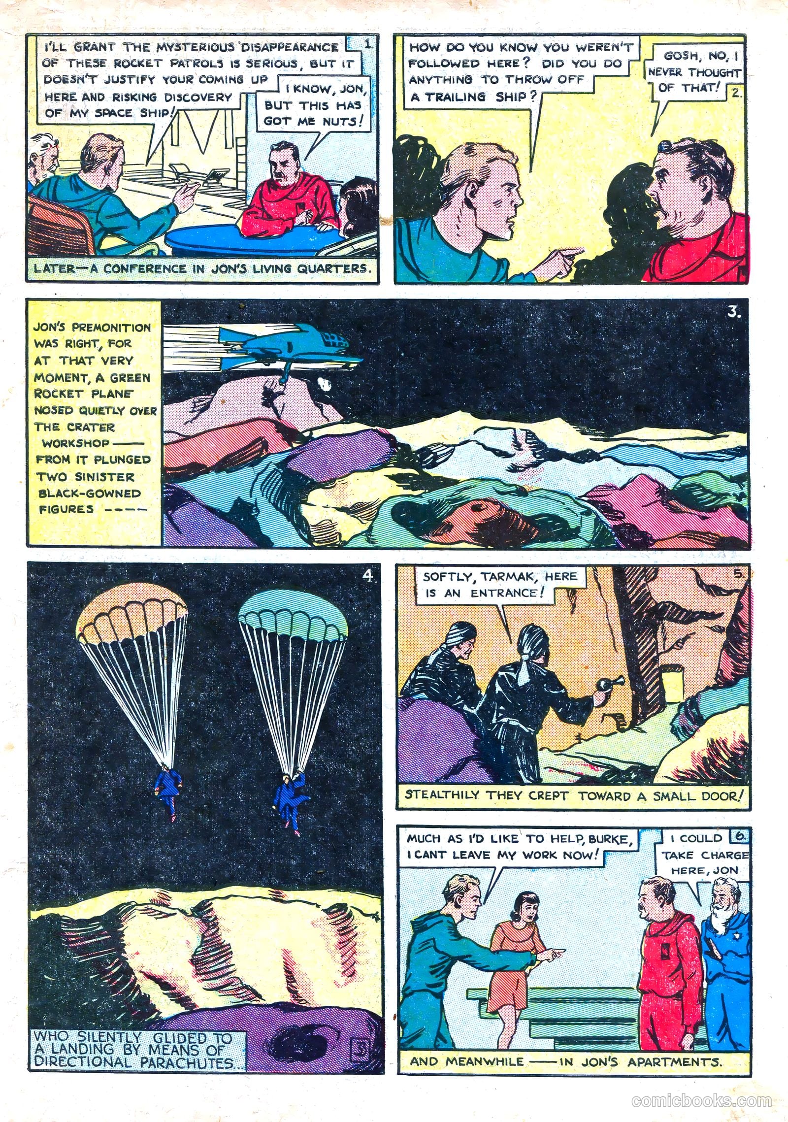 Amazing Mystery Funnies #15 (1938) — page 34 of 48