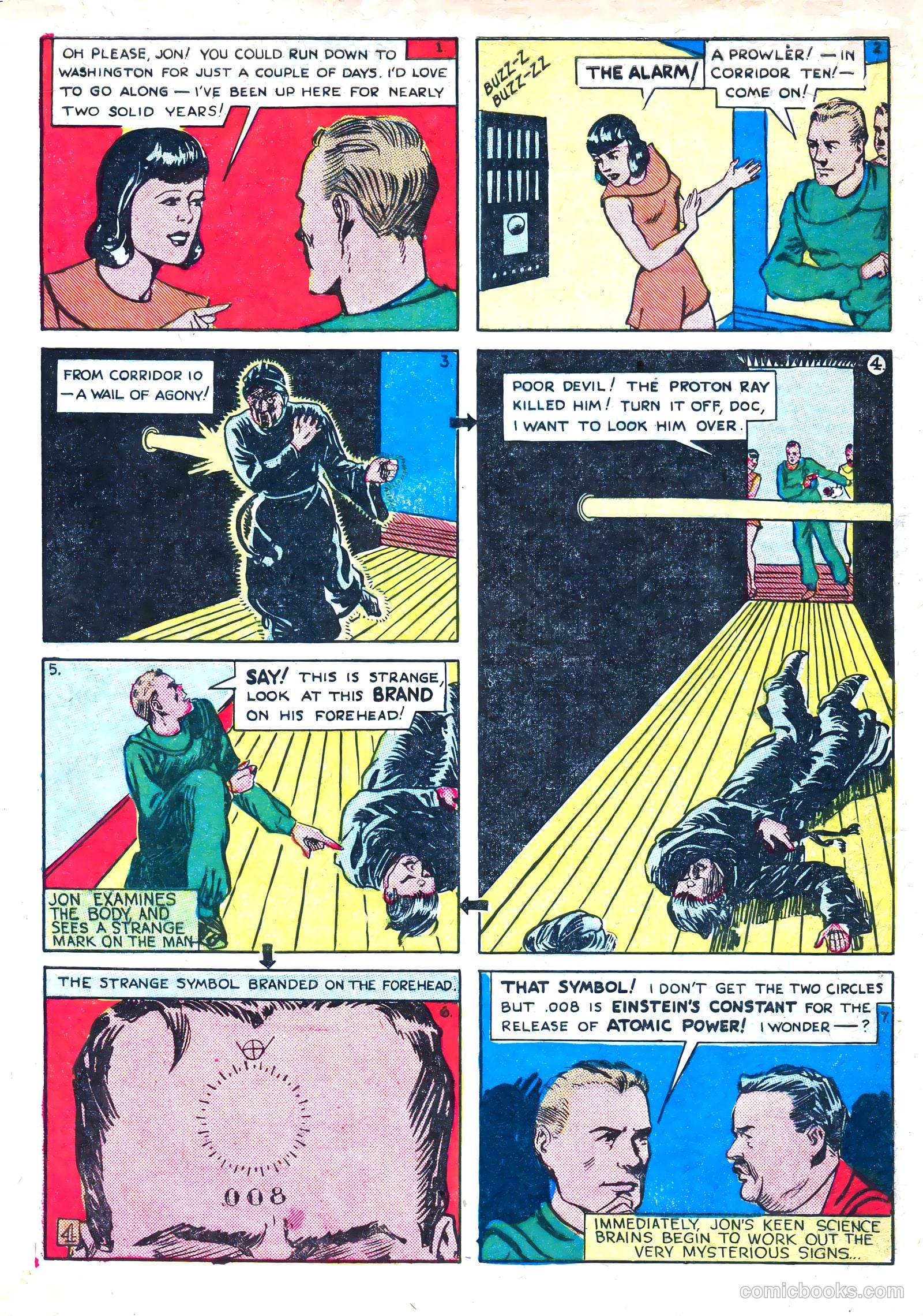 Amazing Mystery Funnies #15 (1938) — page 35 of 48