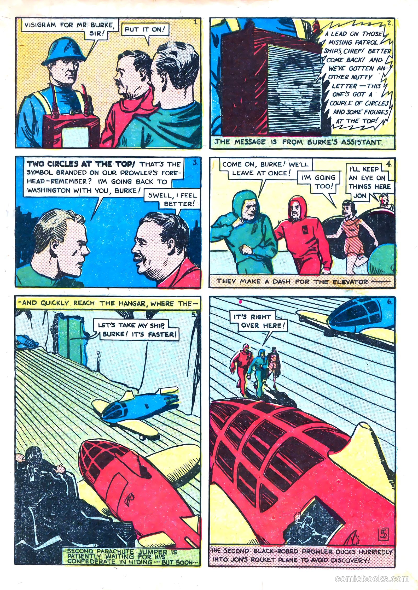 Amazing Mystery Funnies #15 (1938) — page 36 of 48