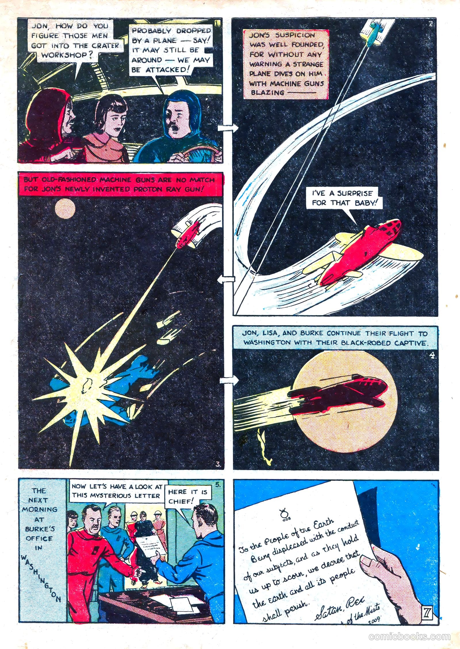 Amazing Mystery Funnies #15 (1938) — page 38 of 48