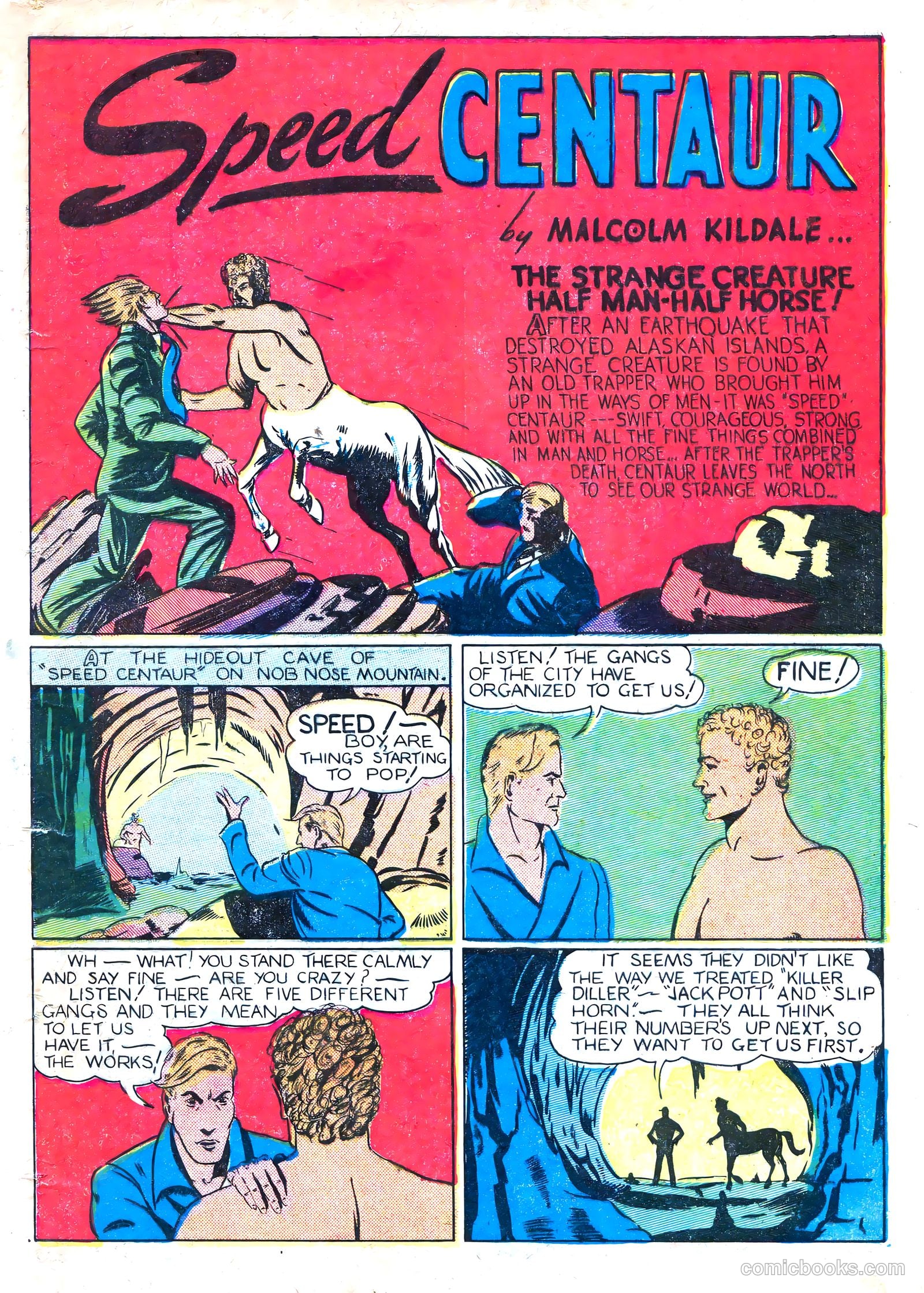 Amazing Mystery Funnies #15 (1938) — page 40 of 48