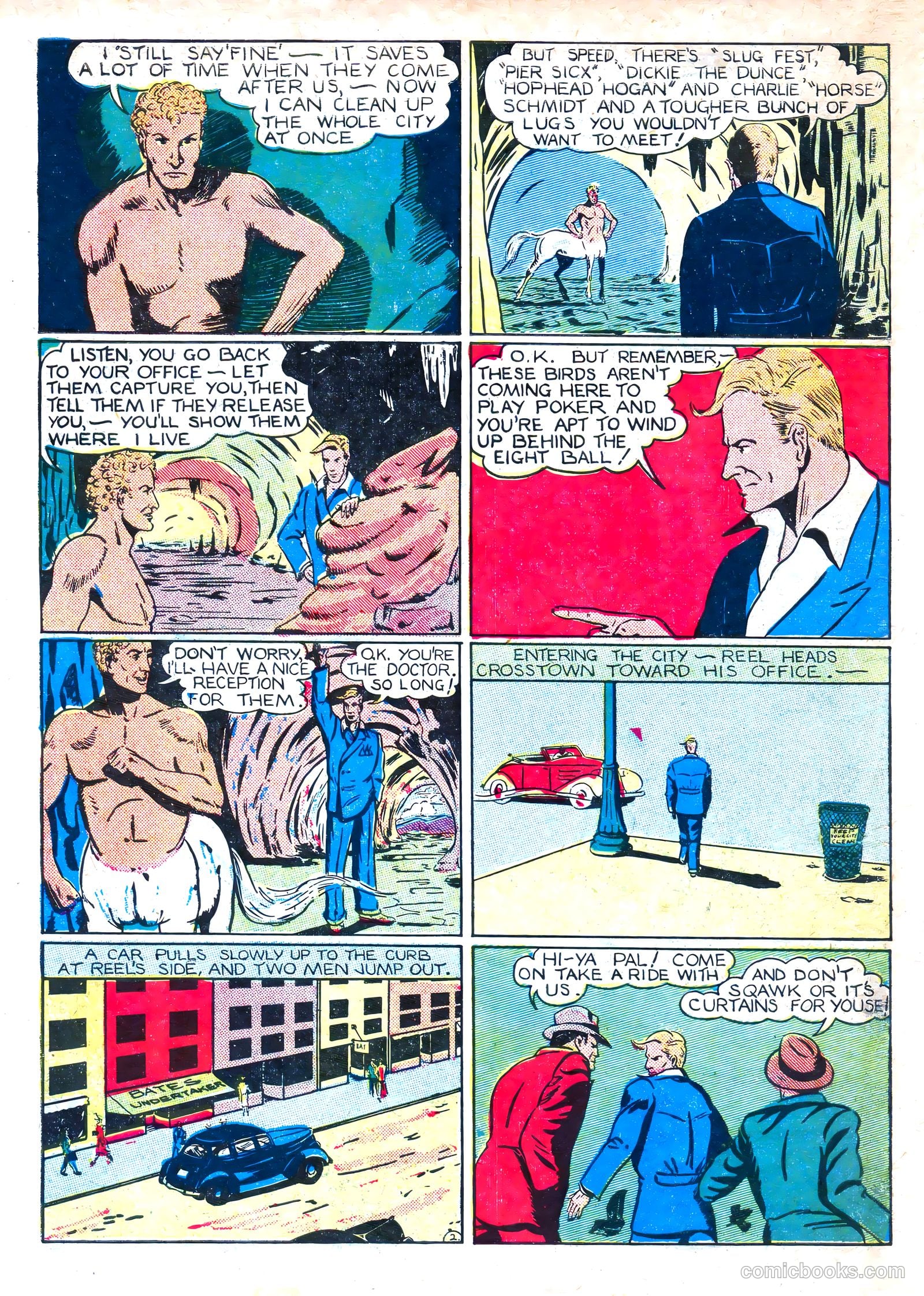 Amazing Mystery Funnies #15 (1938) — page 41 of 48