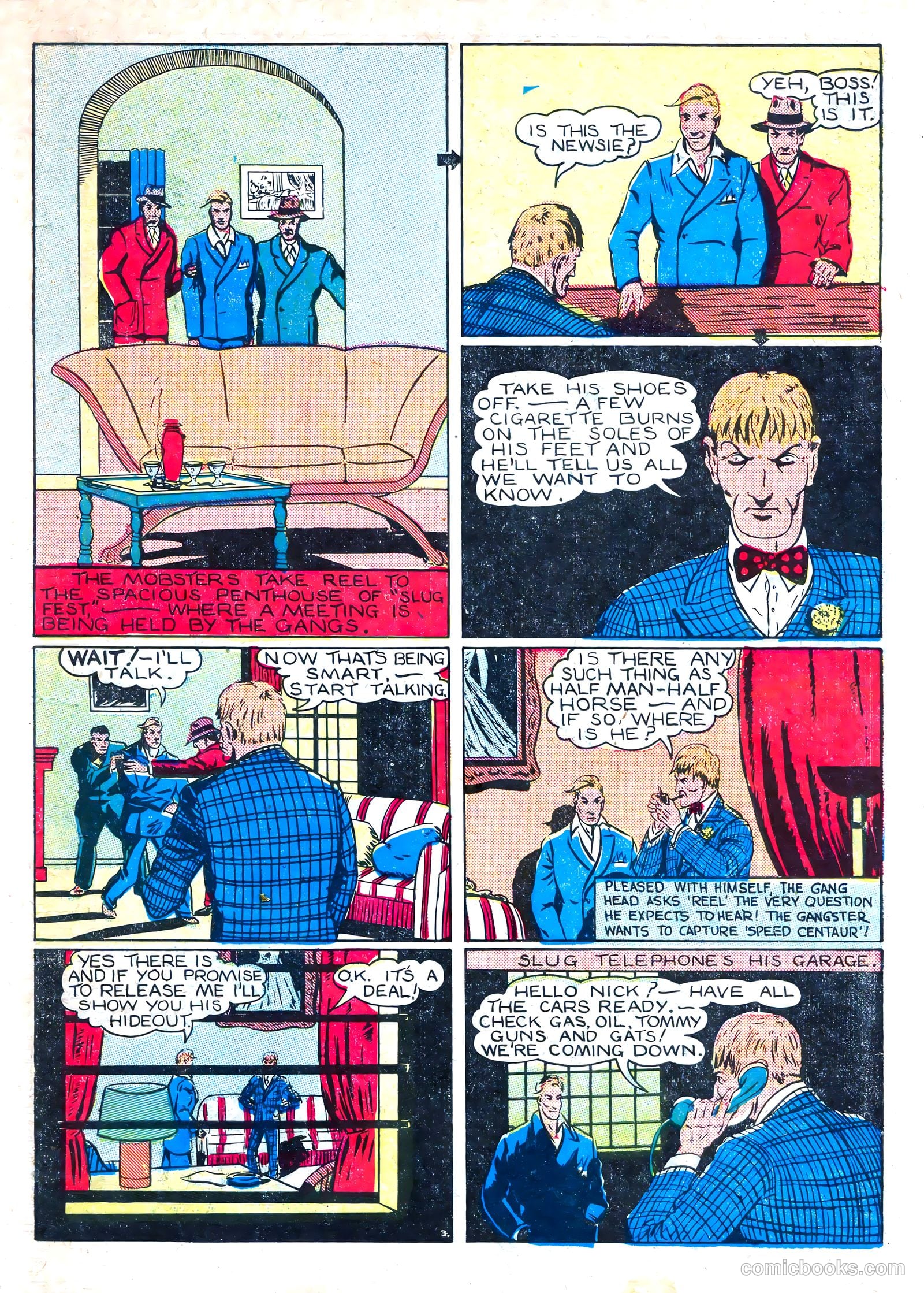 Amazing Mystery Funnies #15 (1938) — page 42 of 48