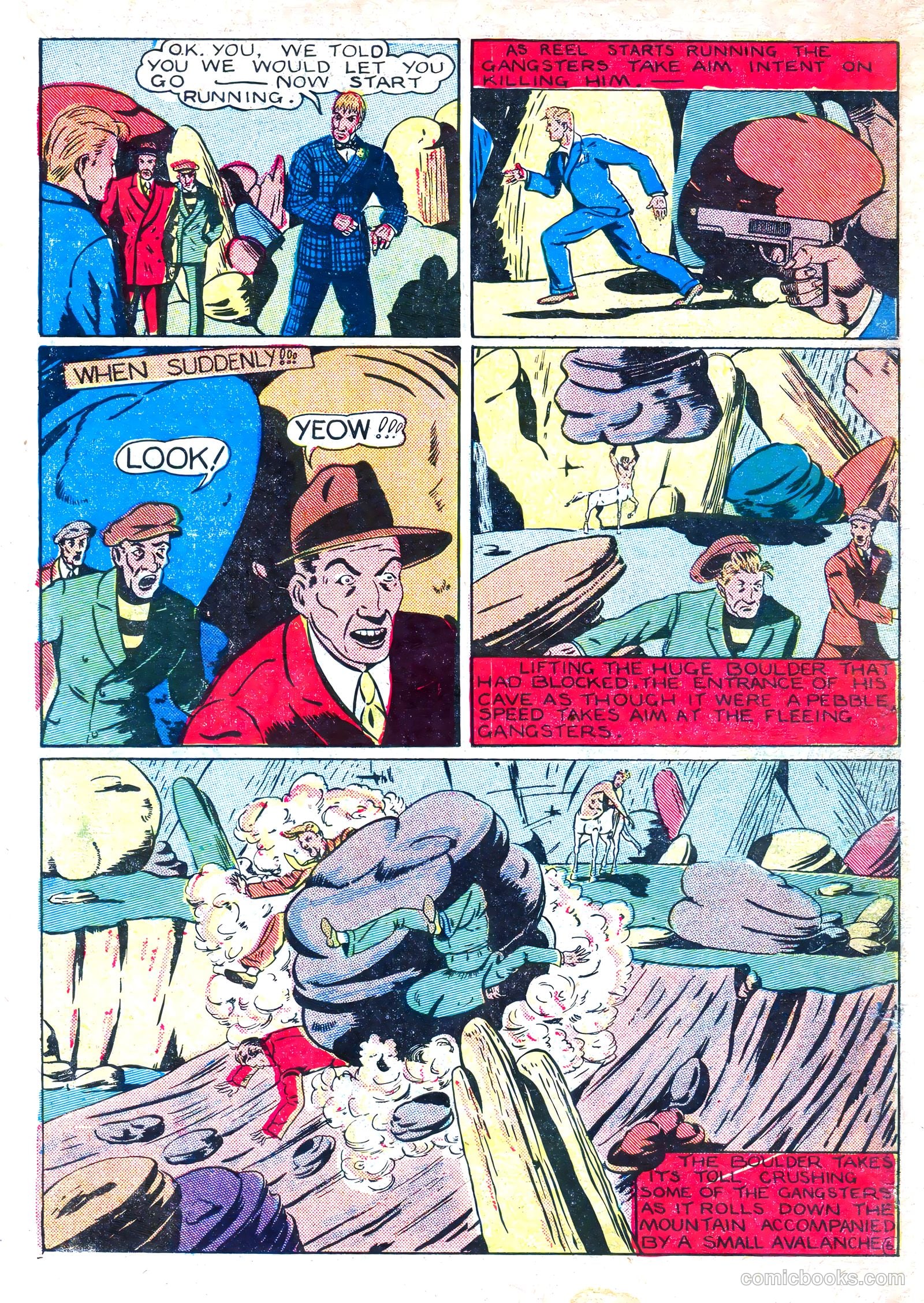 Amazing Mystery Funnies #15 (1938) — page 45 of 48