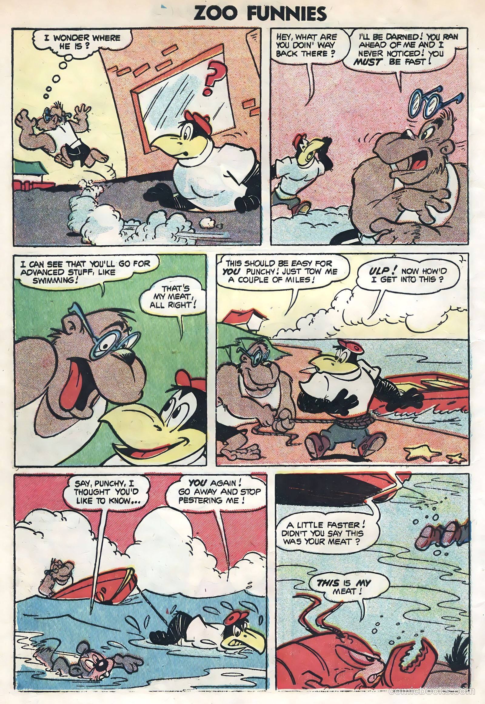 Zoo Funnies v2 #6 — page 8 of 36