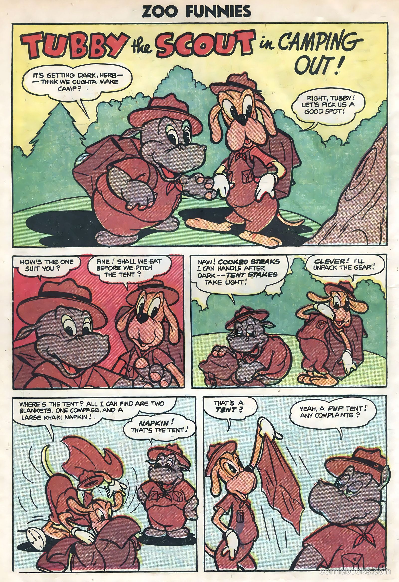 Zoo Funnies v2 #6 — page 10 of 36