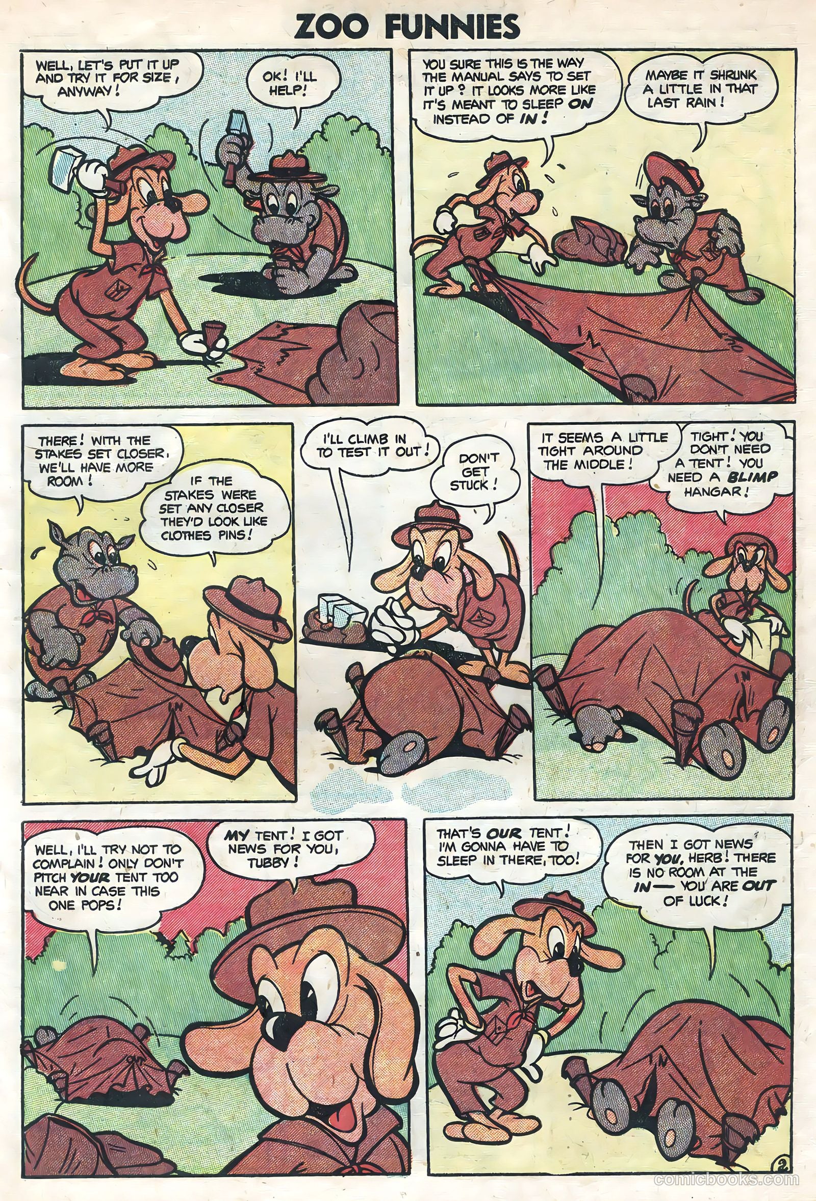 Zoo Funnies v2 #6 — page 11 of 36