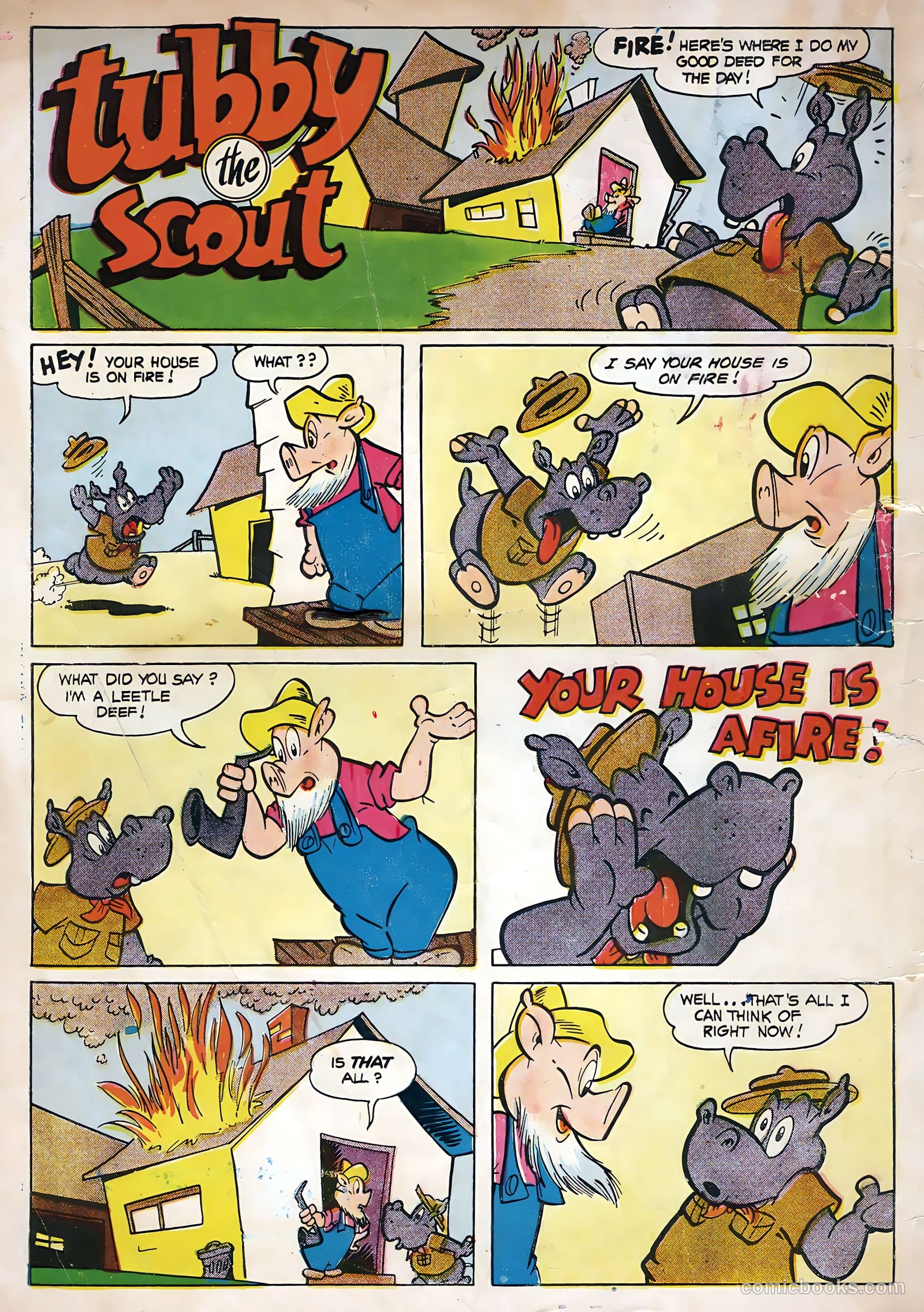 Zoo Funnies v2 #6 — page 36 of 36