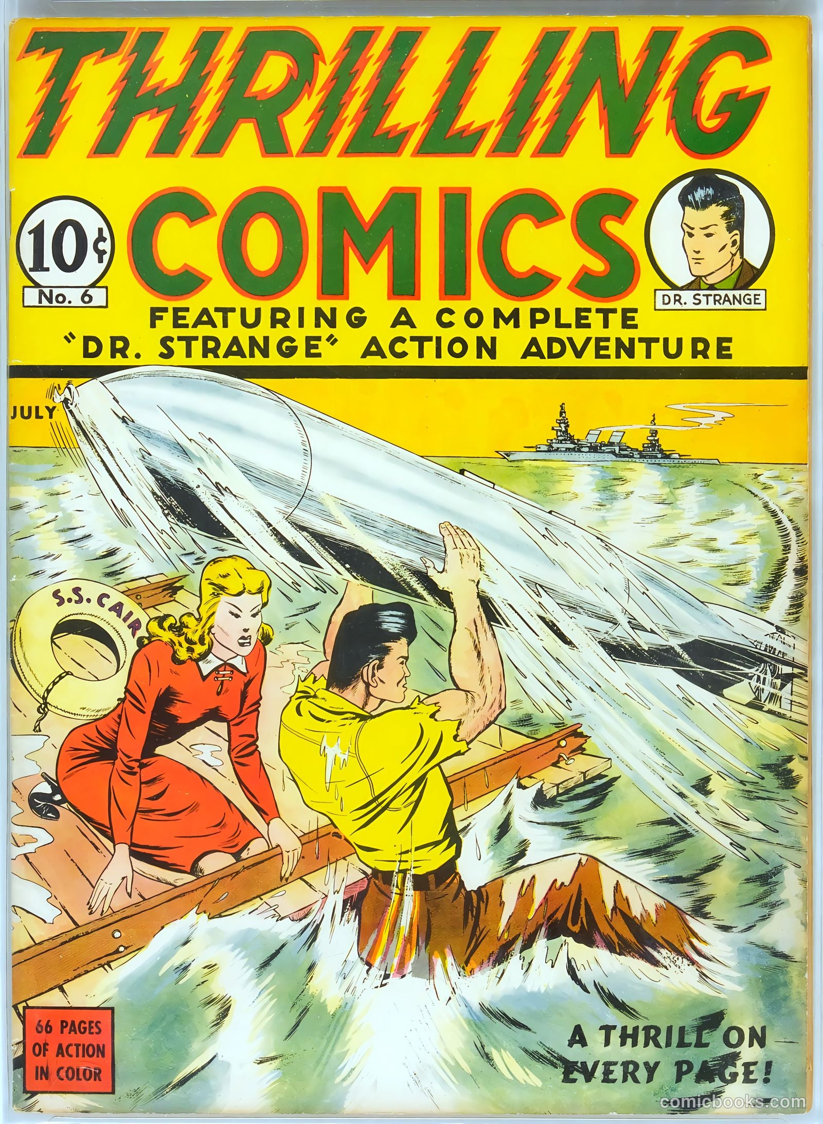 Thrilling Comics #6 (1940) — page 2 of 69