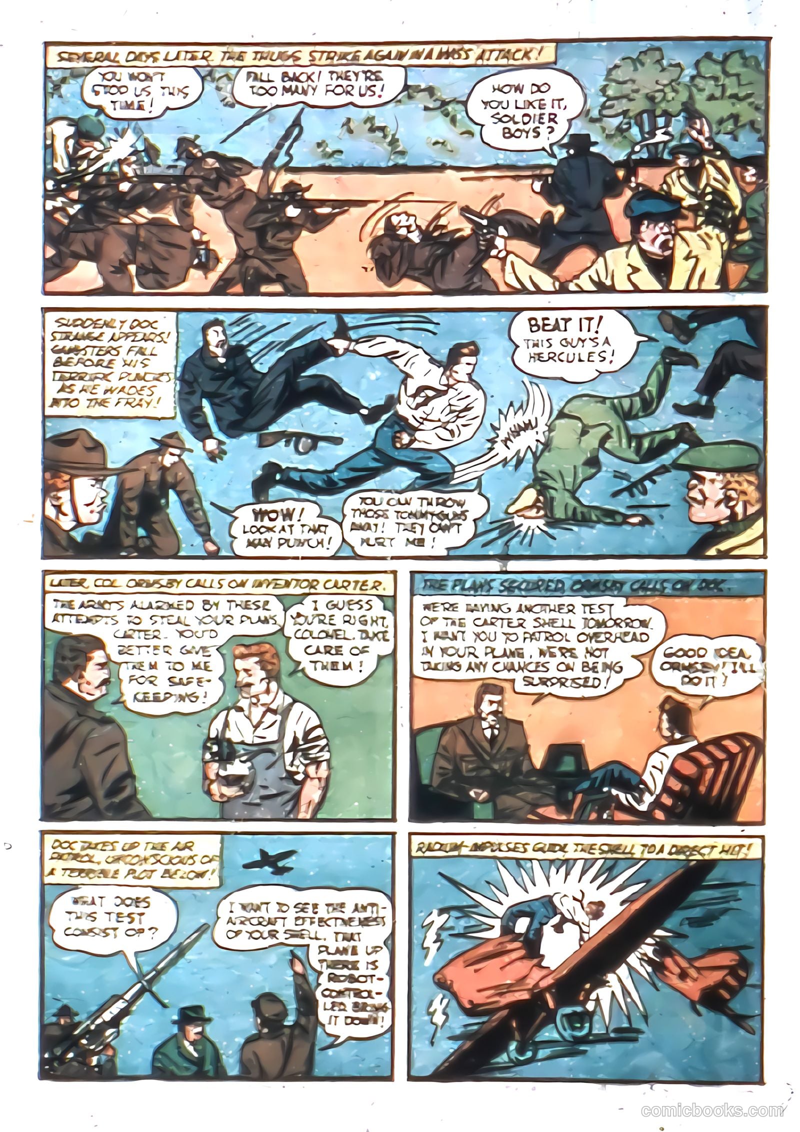 Thrilling Comics #6 (1940) — page 5 of 69