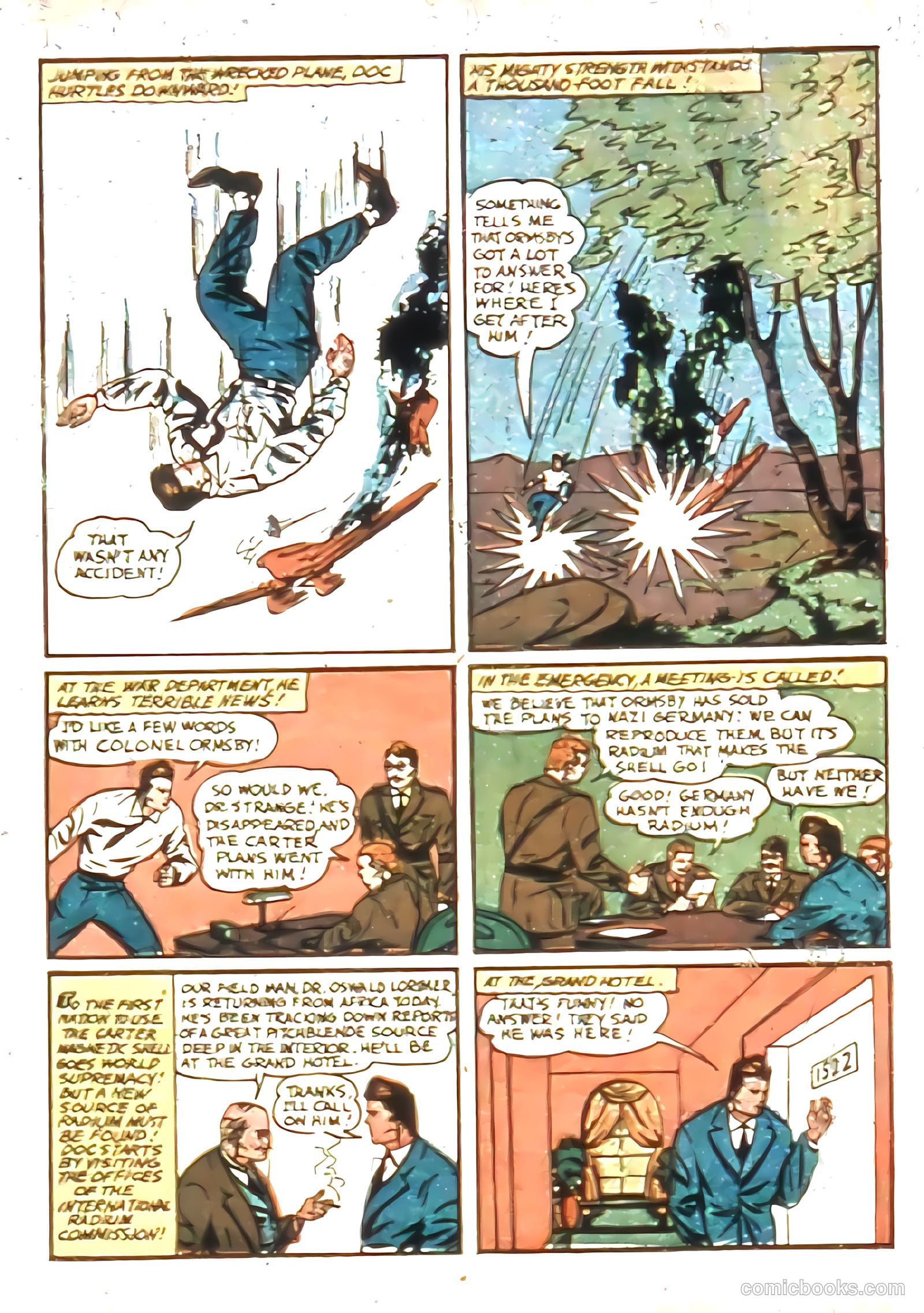 Thrilling Comics #6 (1940) — page 6 of 69