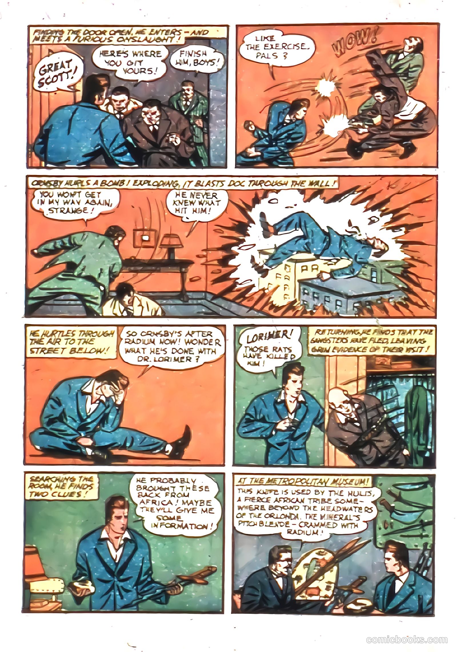 Thrilling Comics #6 (1940) — page 7 of 69