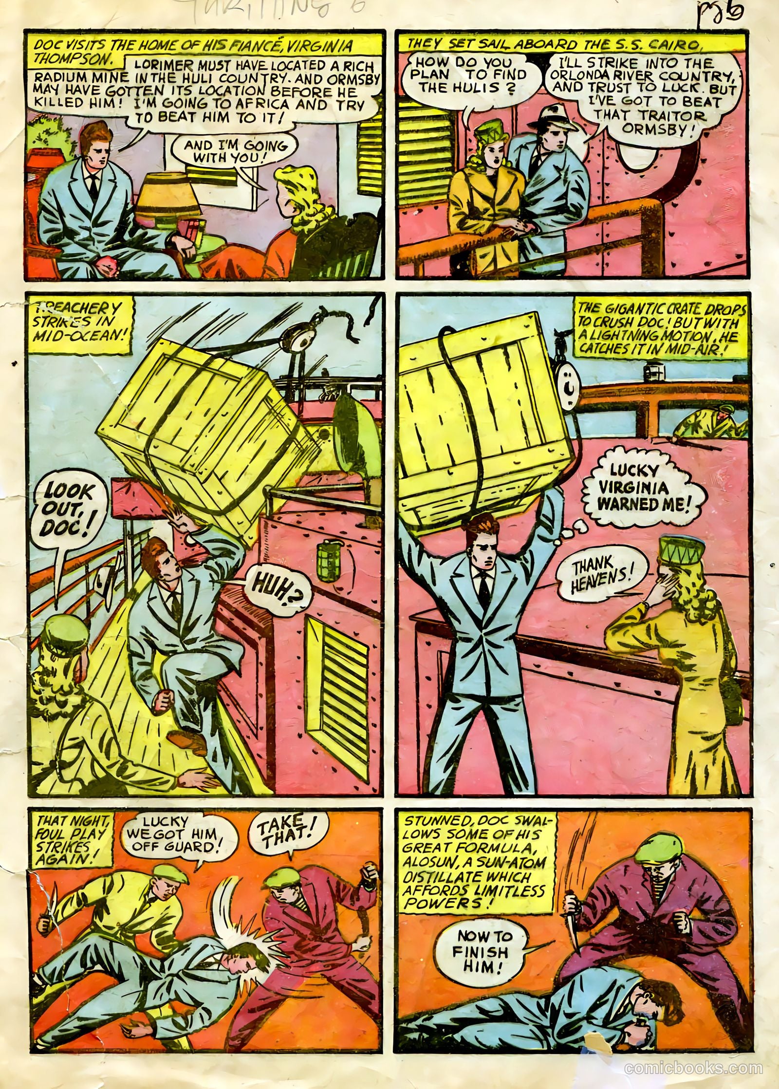 Thrilling Comics #6 (1940) — page 8 of 69
