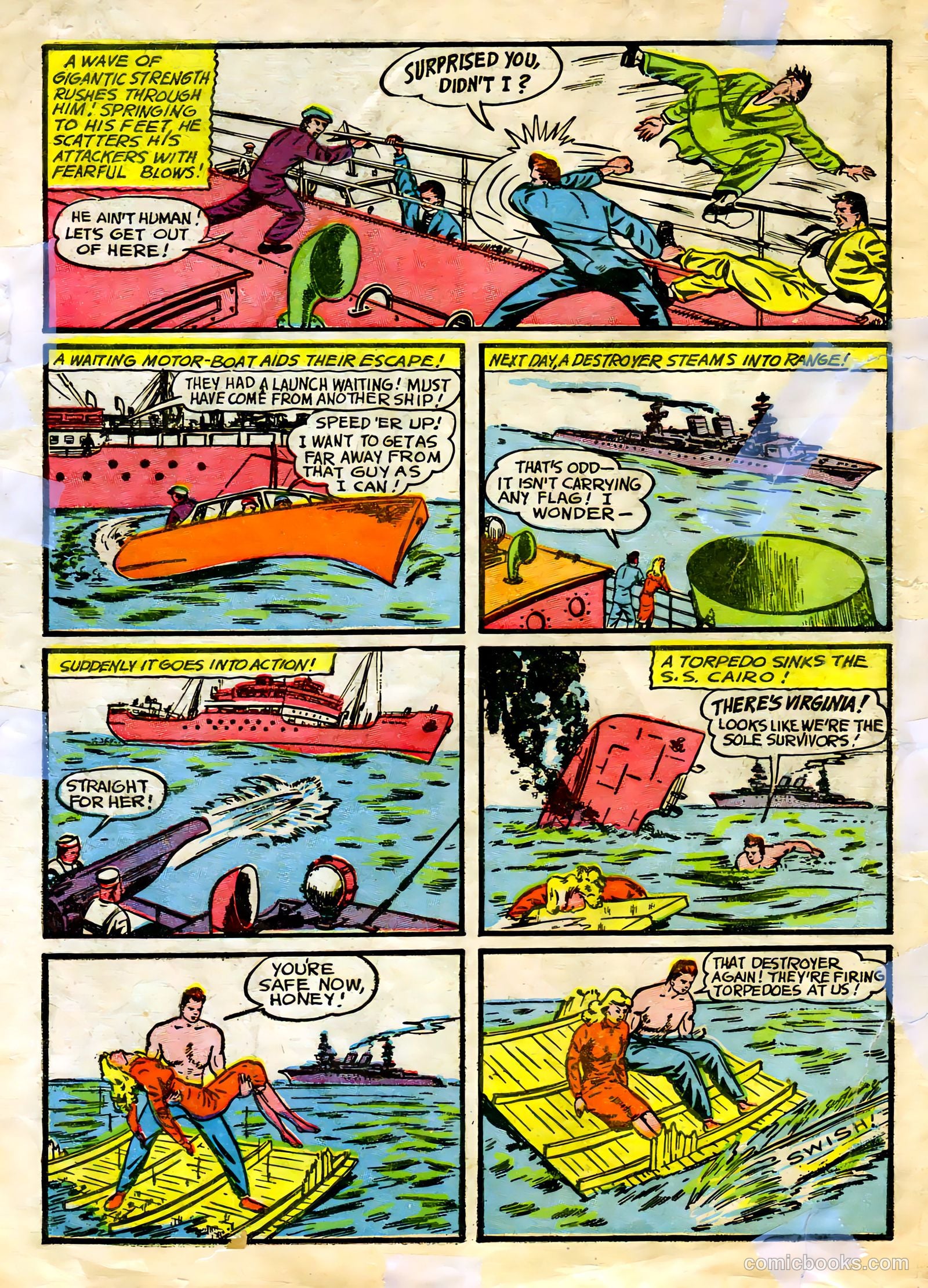Thrilling Comics #6 (1940) — page 9 of 69