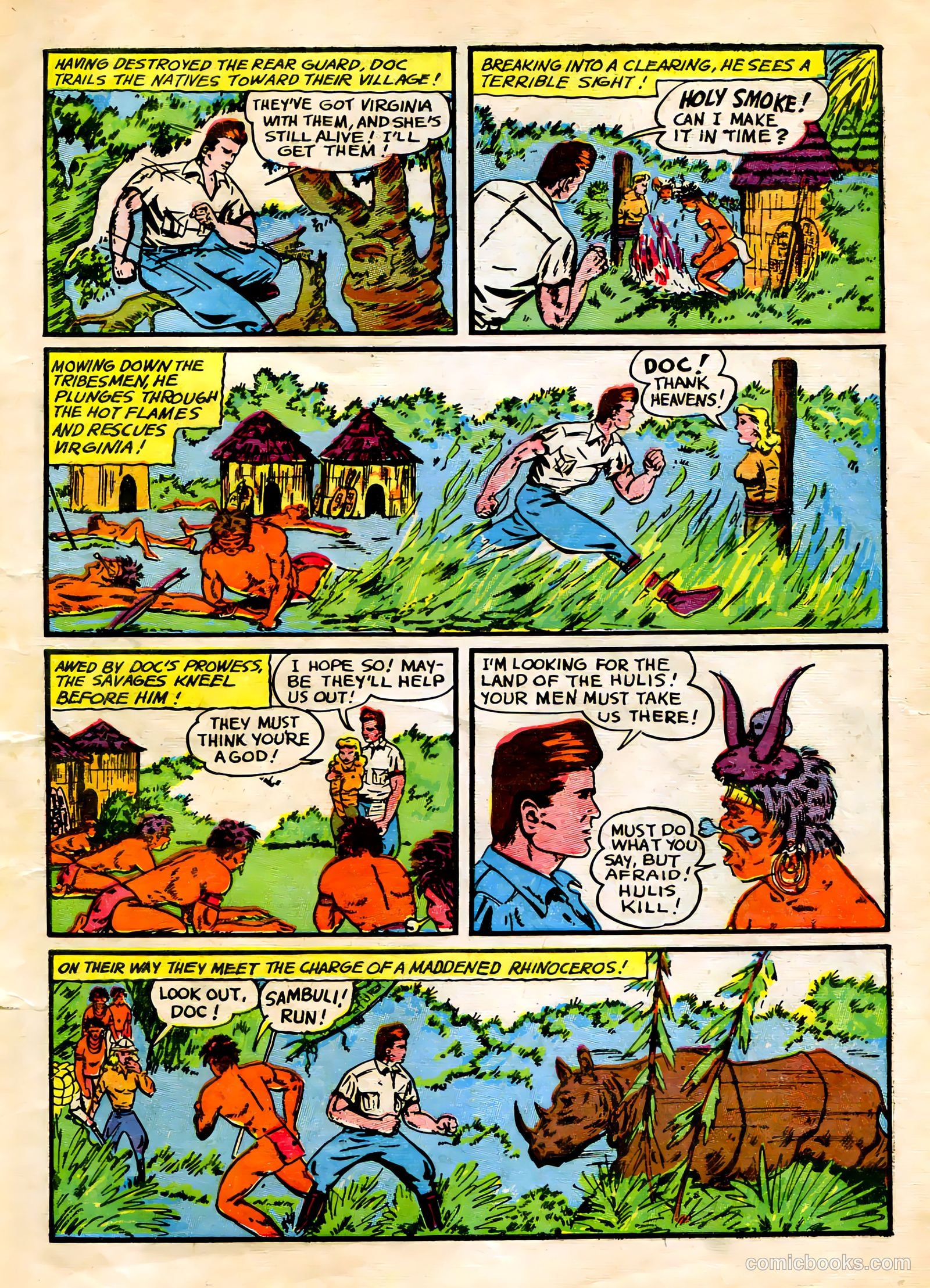 Thrilling Comics #6 (1940) — page 12 of 69