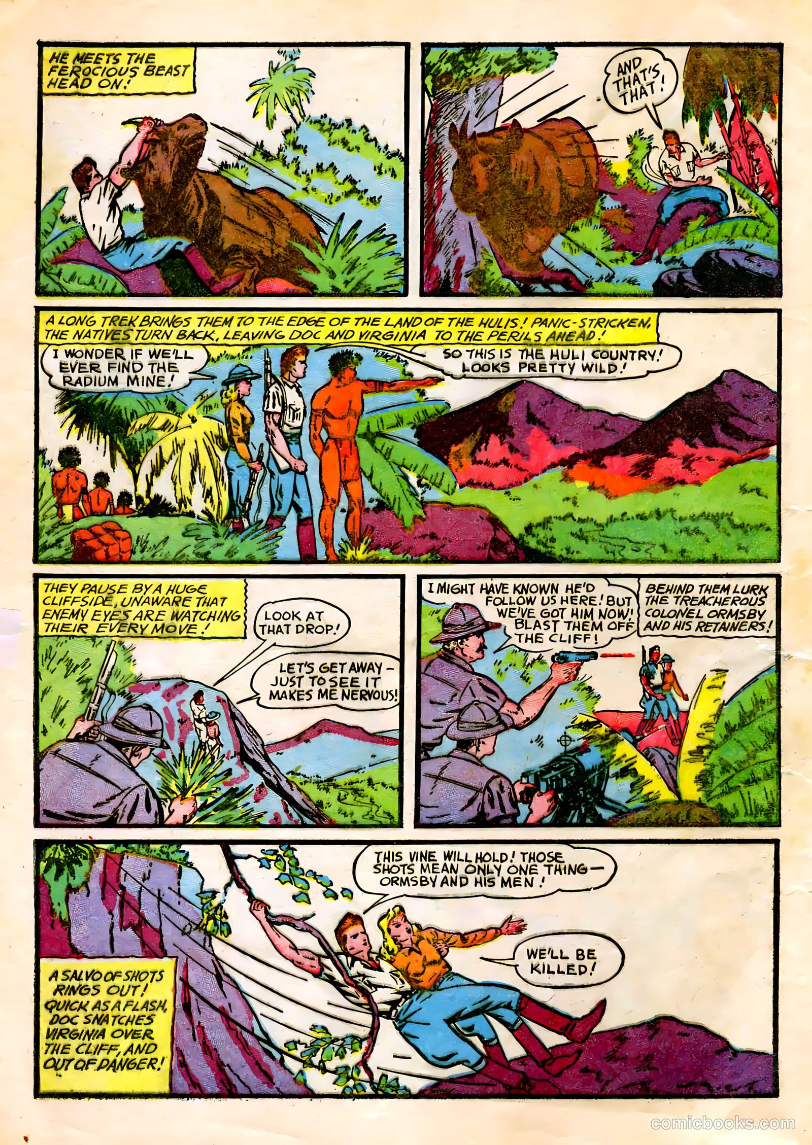 Thrilling Comics #6 (1940) — page 13 of 69