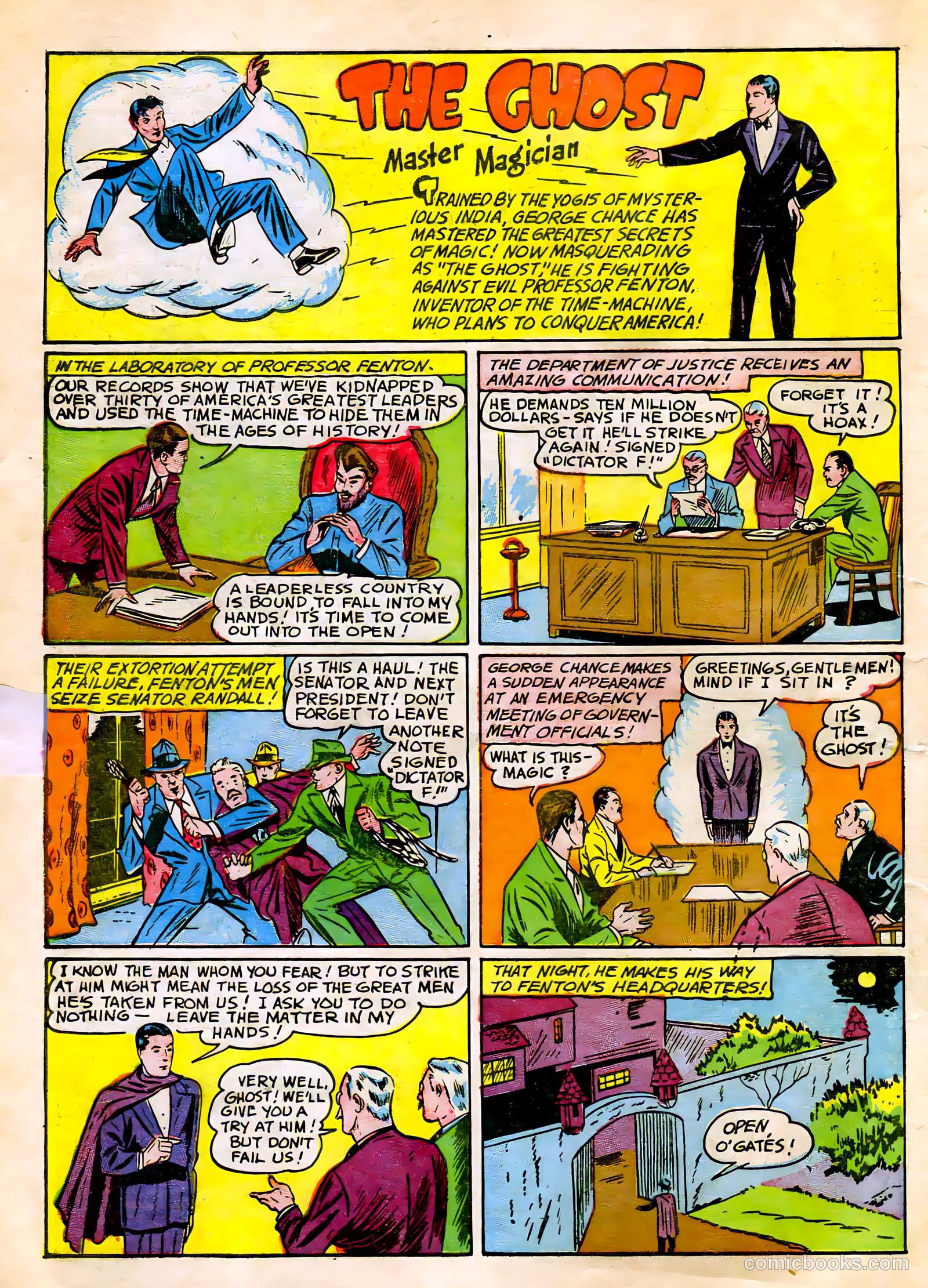 Thrilling Comics #6 (1940) — page 17 of 69