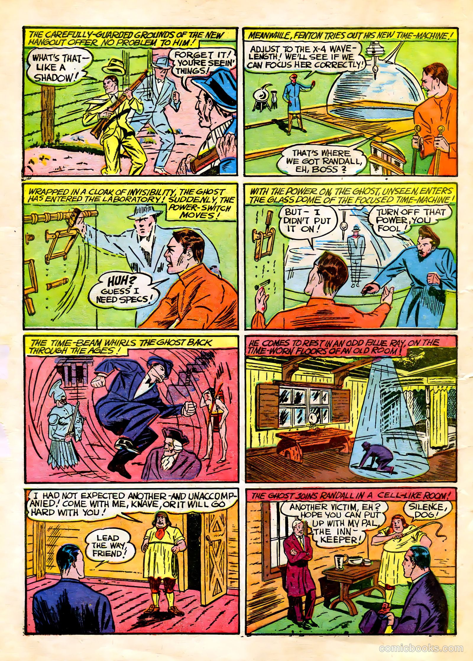 Thrilling Comics #6 (1940) — page 19 of 69
