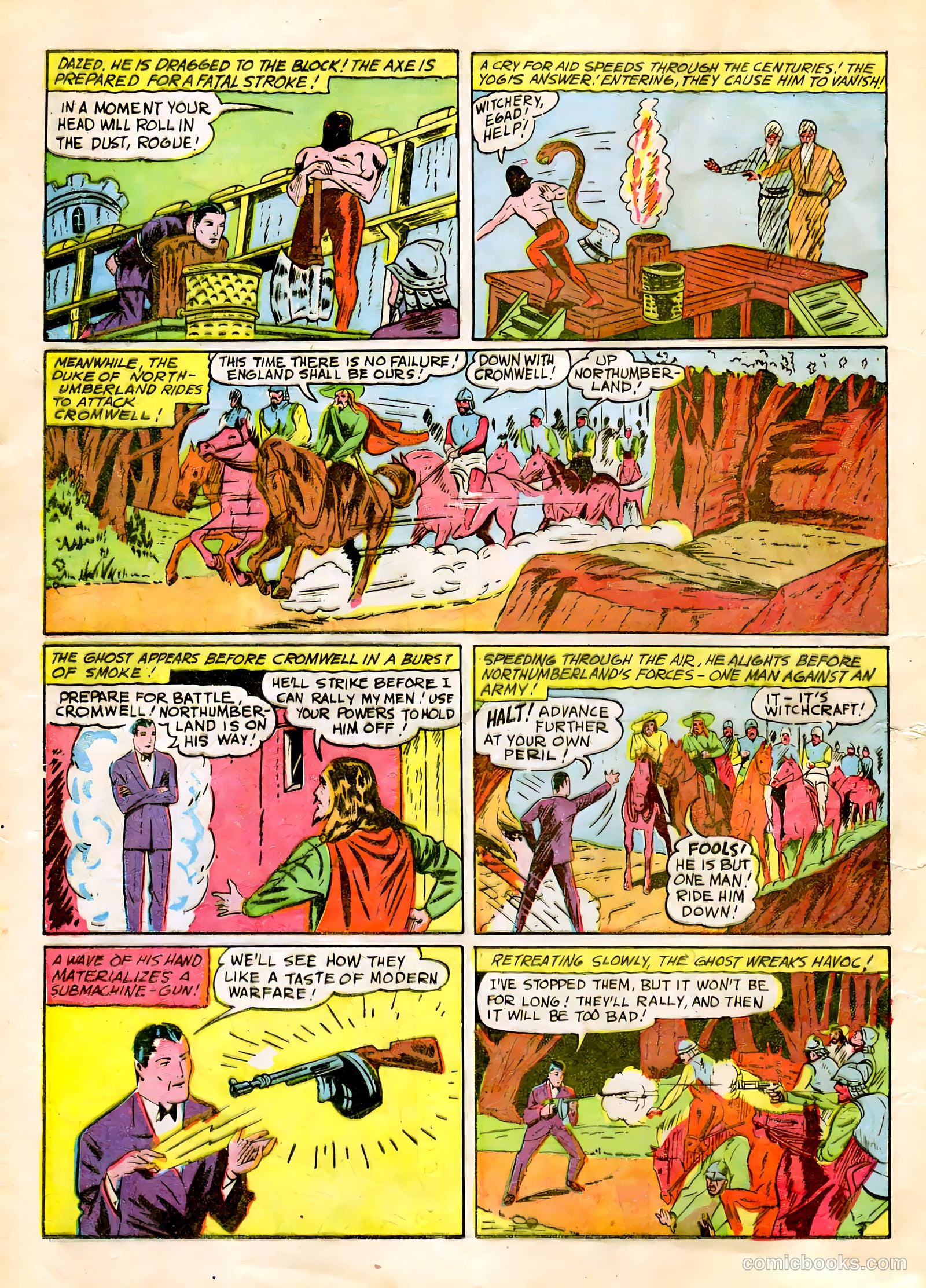 Thrilling Comics #6 (1940) — page 23 of 69